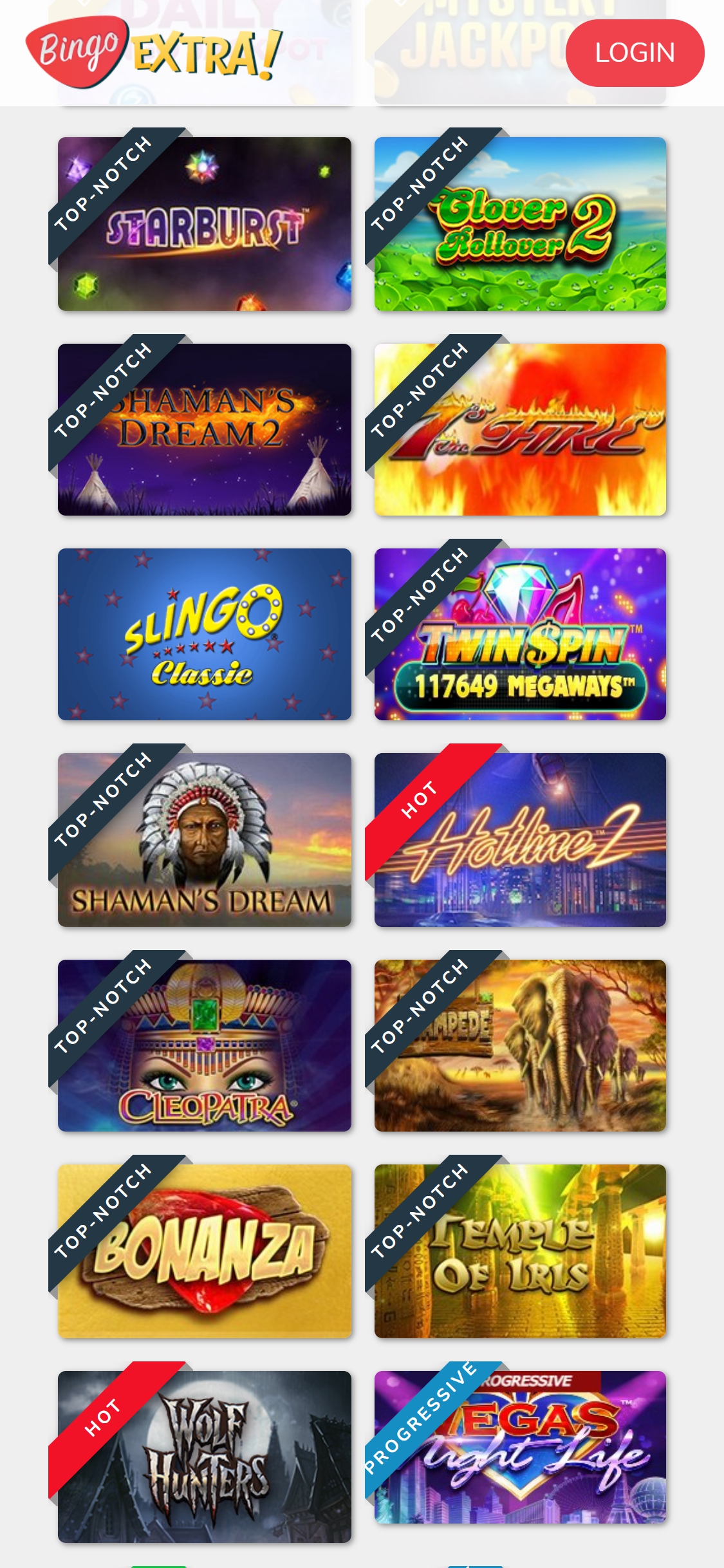 Bingo Extra Casino Mobile Games Review