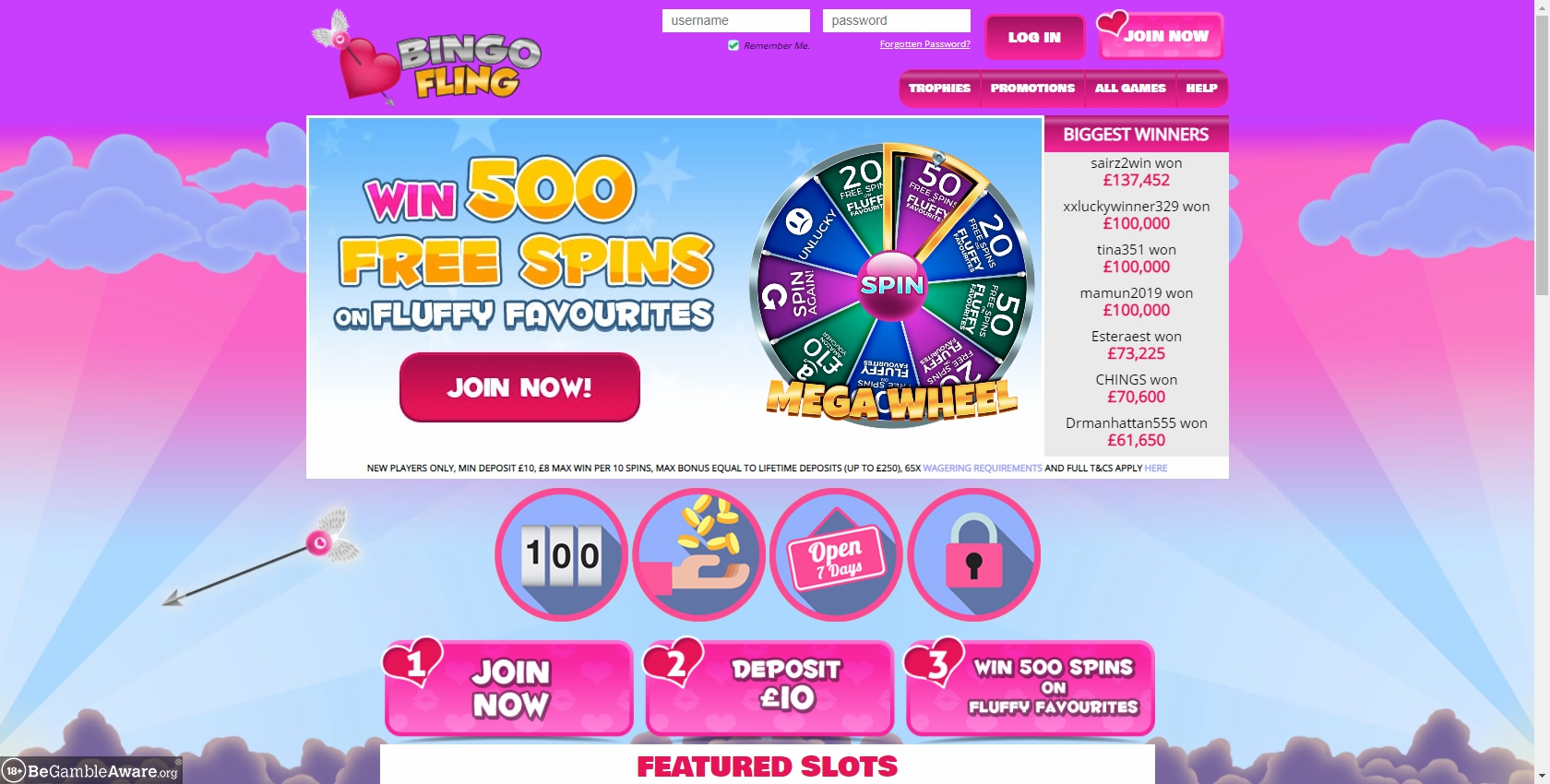 Bingo Fling Casino Review
