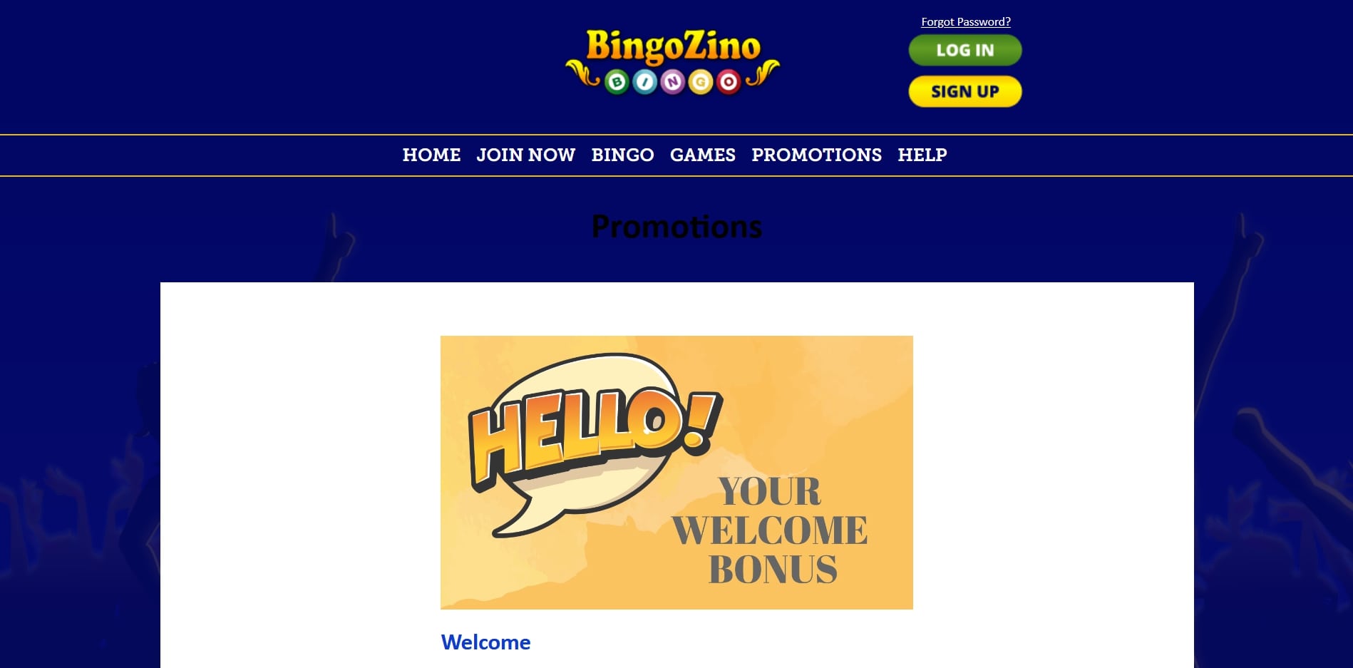 BingoZino Casino No Deposit Bonus