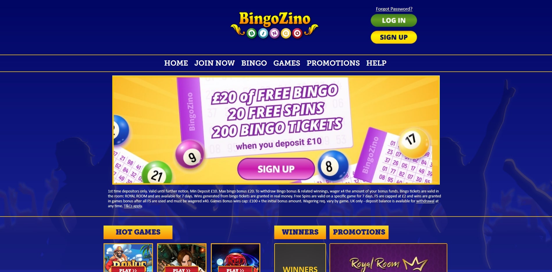 BingoZino Casino Review