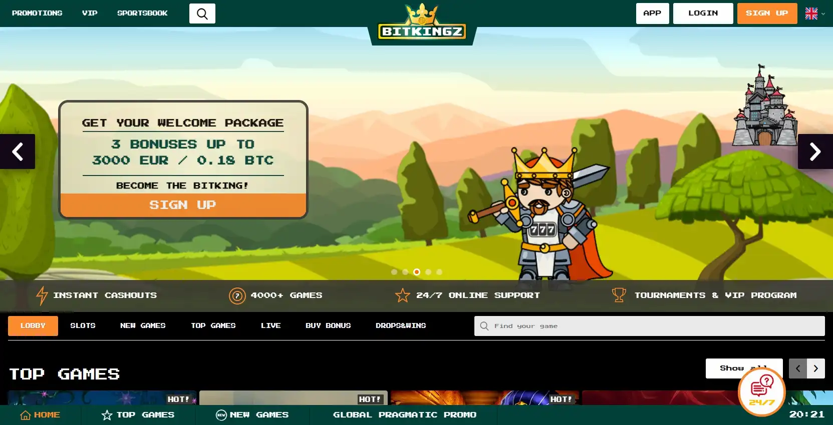 Bitkingz Casino Review