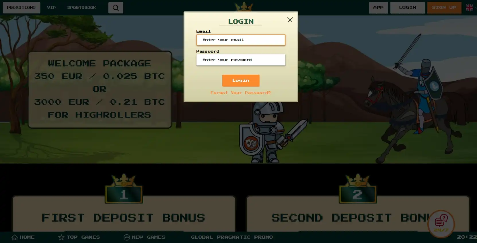 Bitkingz Casino Login