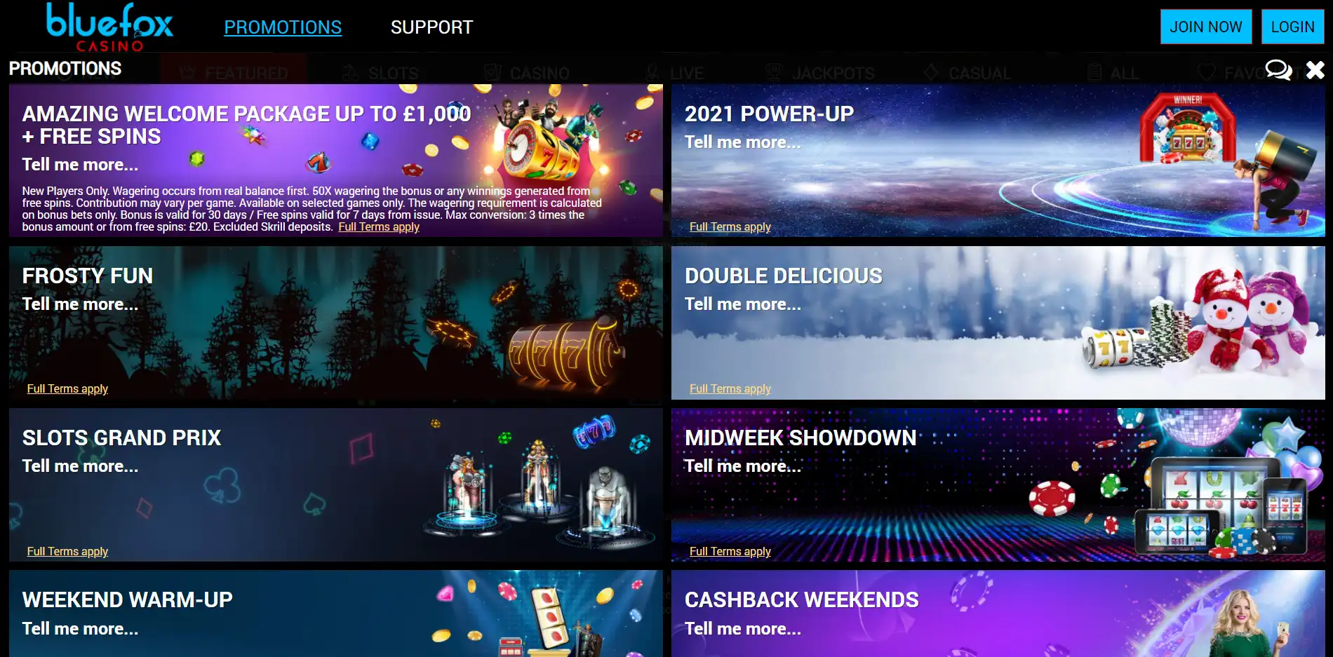 Blue Fox Casino No Deposit Bonus