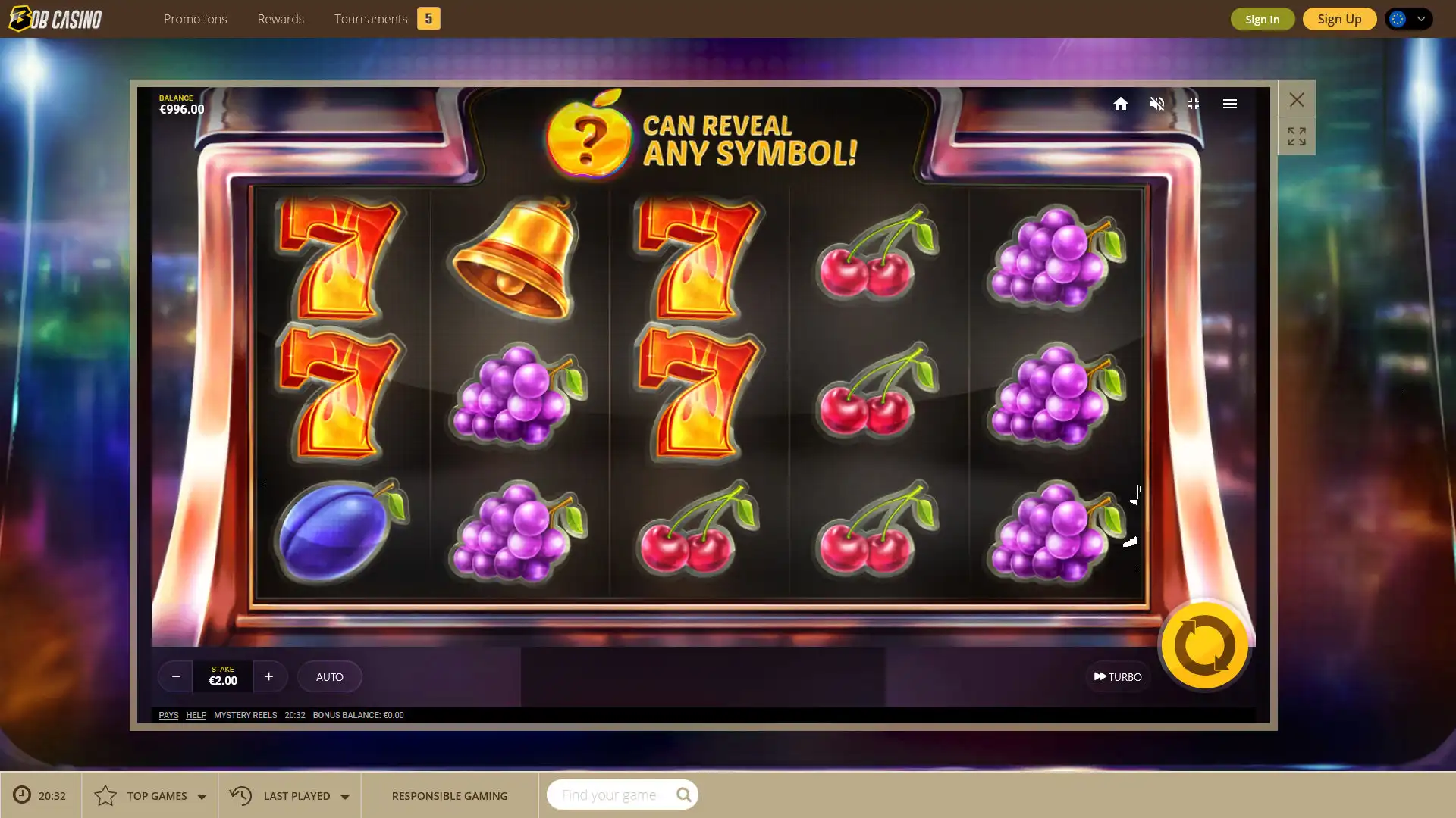 Bob Casino Slot Games