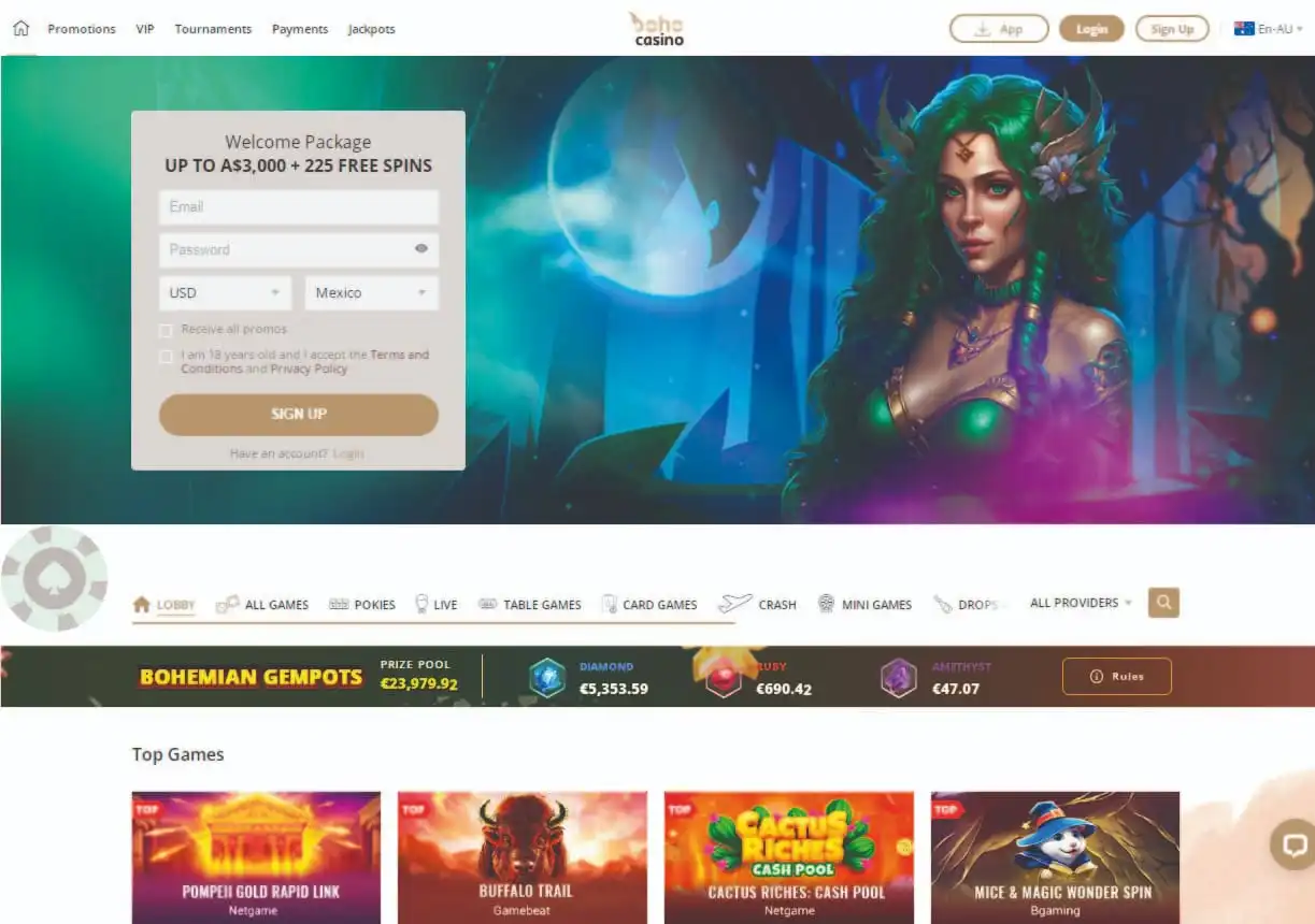 Boho Casino Review