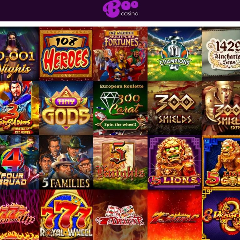 boo casino free spins