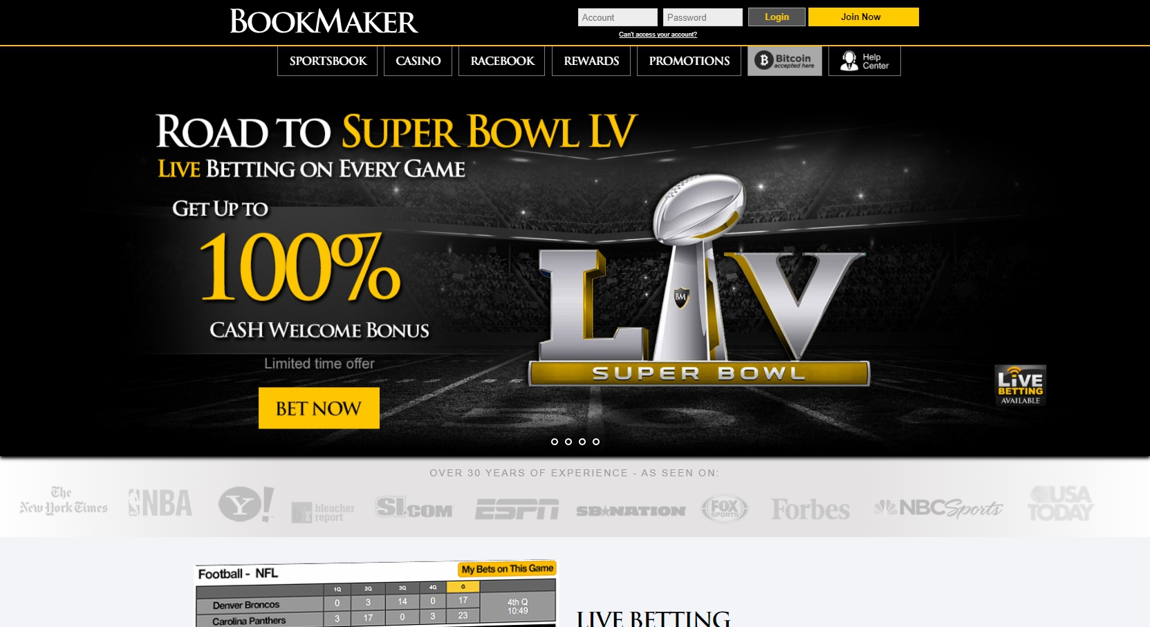 BookMaker Casino Review