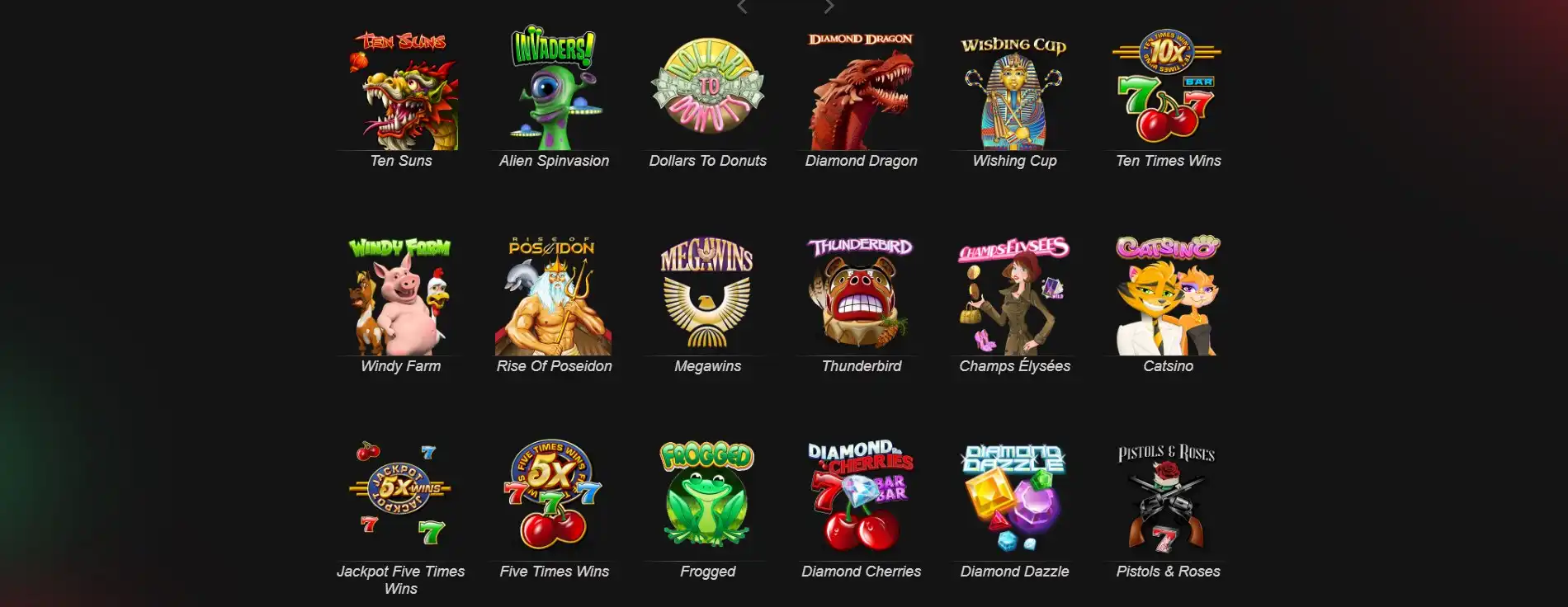 Boombet Casino Games