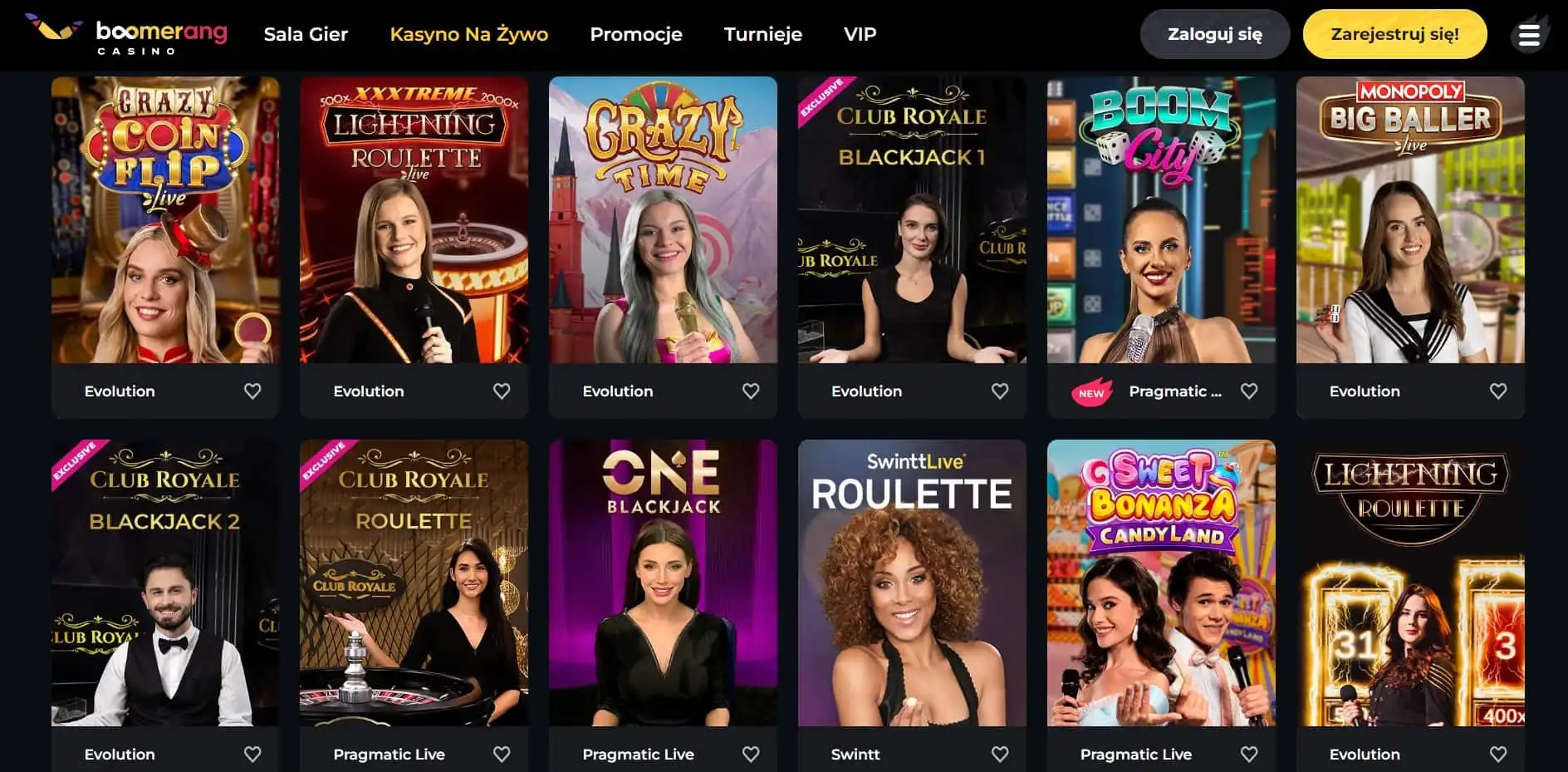 Boomerang Casino Review