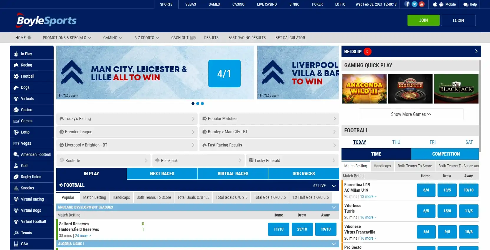 BoyleSports Casino Review