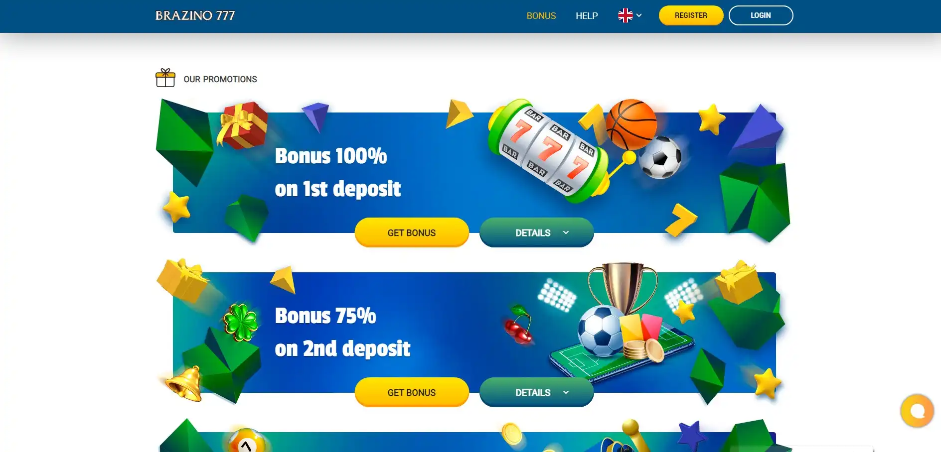Brazino777 Casino No Deposit Bonus