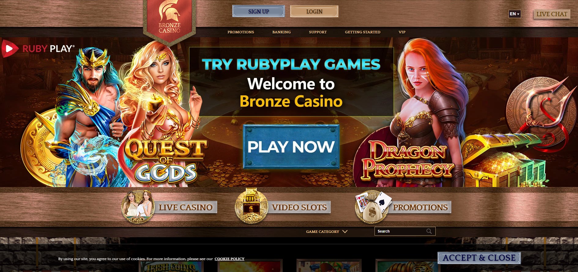 Bronze Casino Review