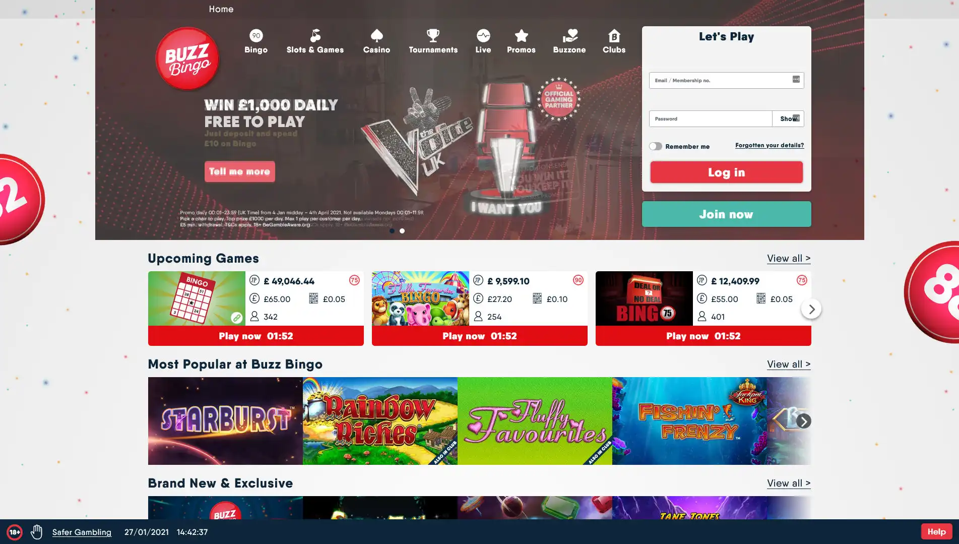 Buzz Bingo Casino Review