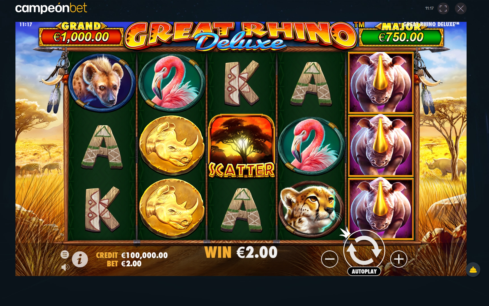 Campeon Bet Casino Slot Games
