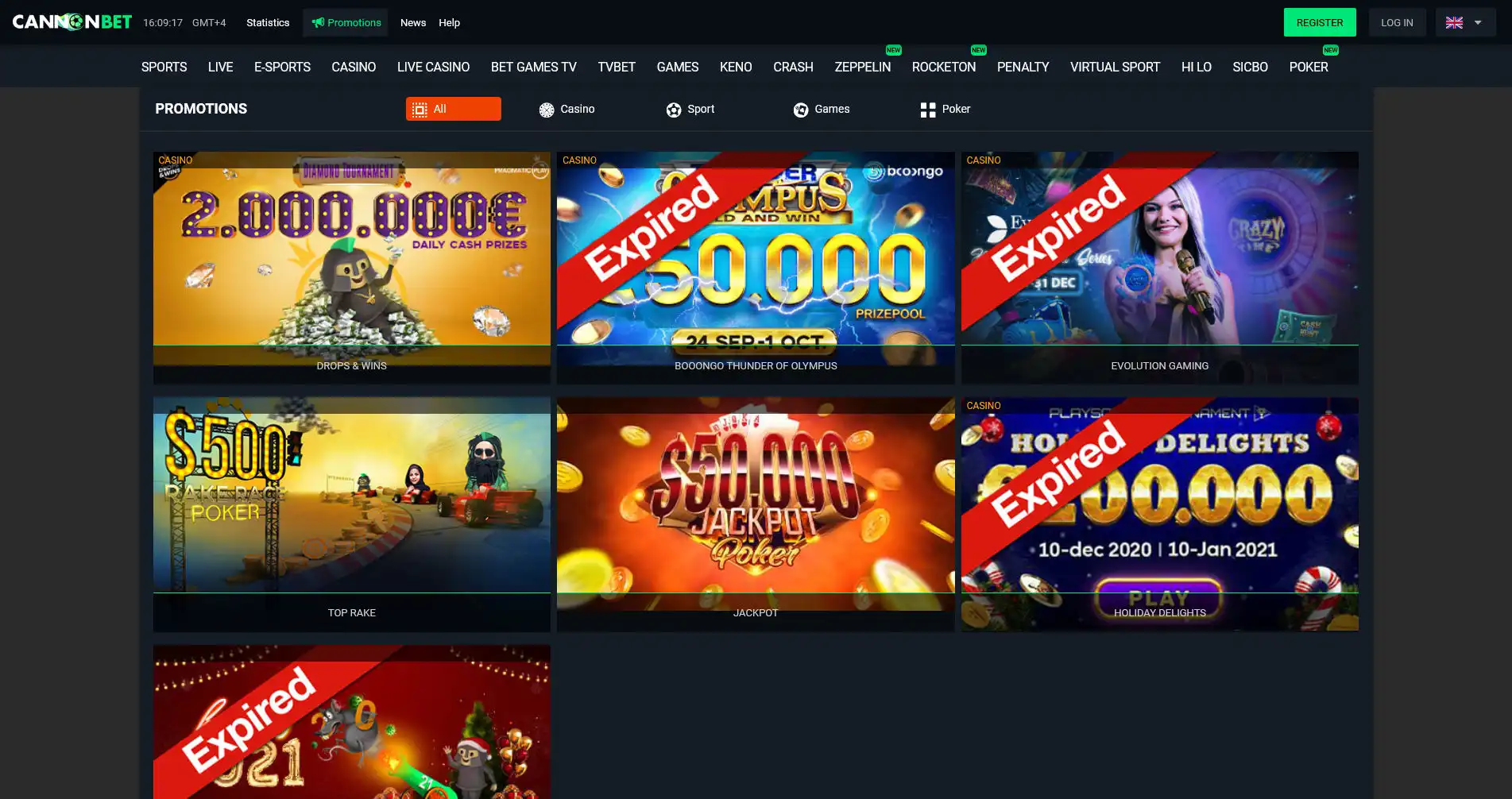 CannonBet Casino No Deposit Bonus