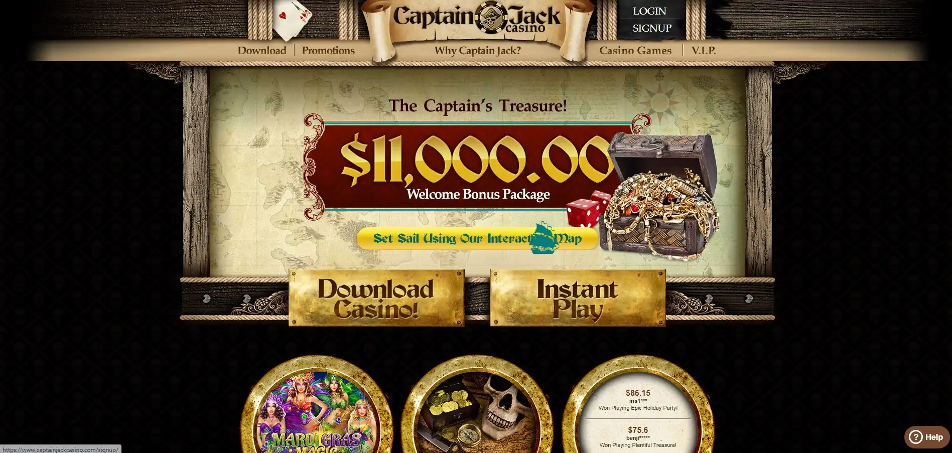 Captain Jack Casino Review