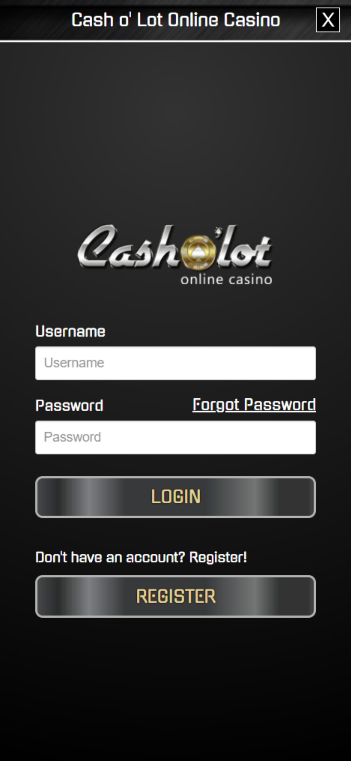 Cash o' Lot Casino Mobile Login Review