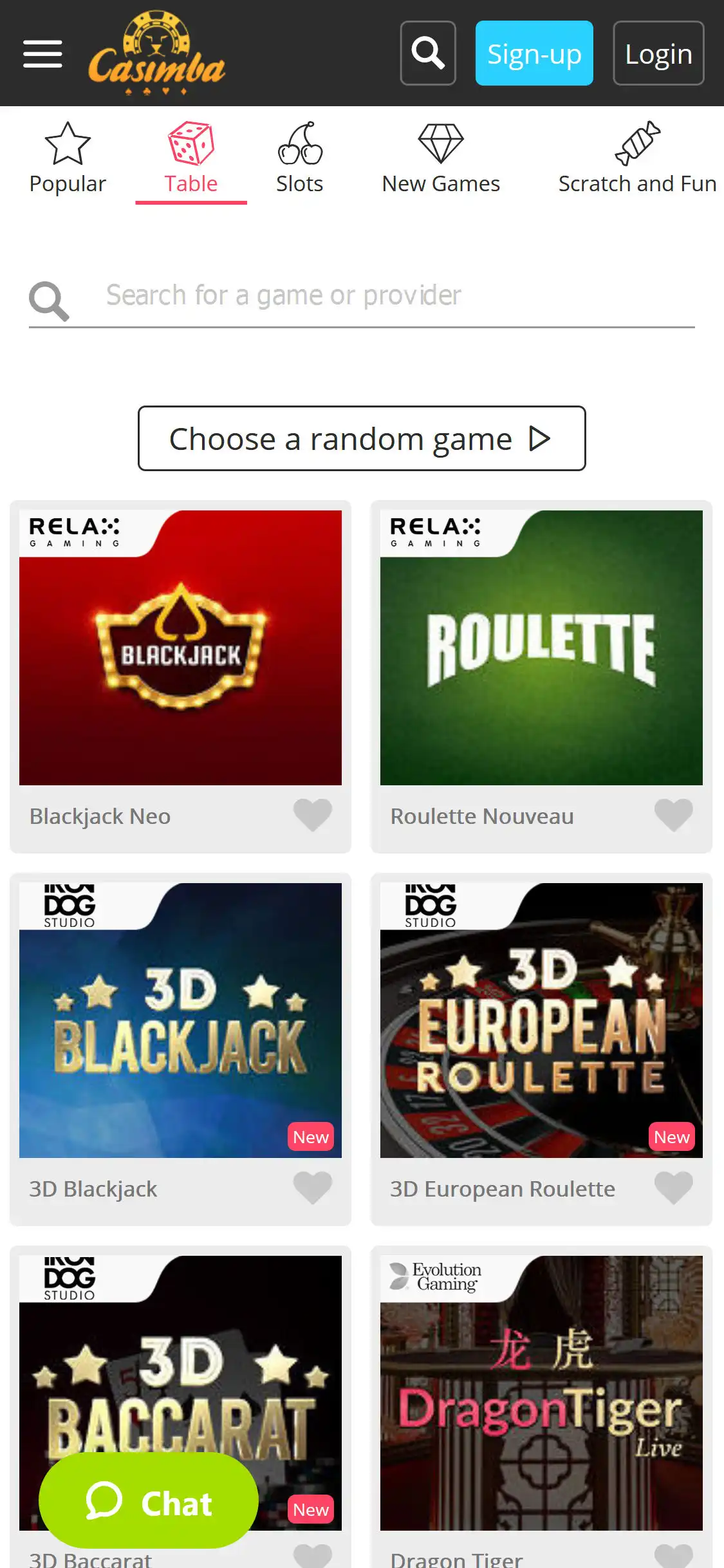 Casimba Casino Mobile Review