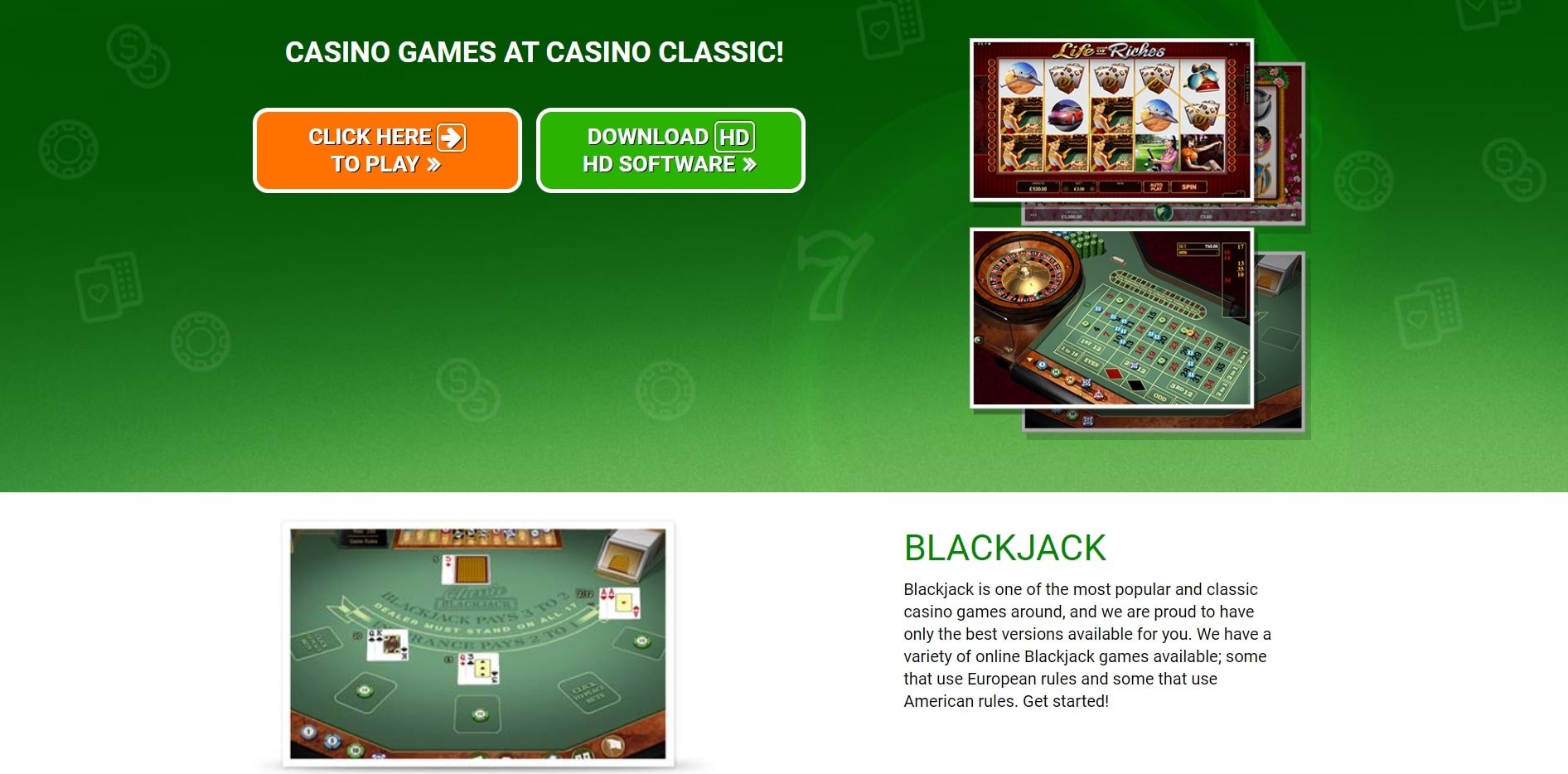Casino Classic EU Games