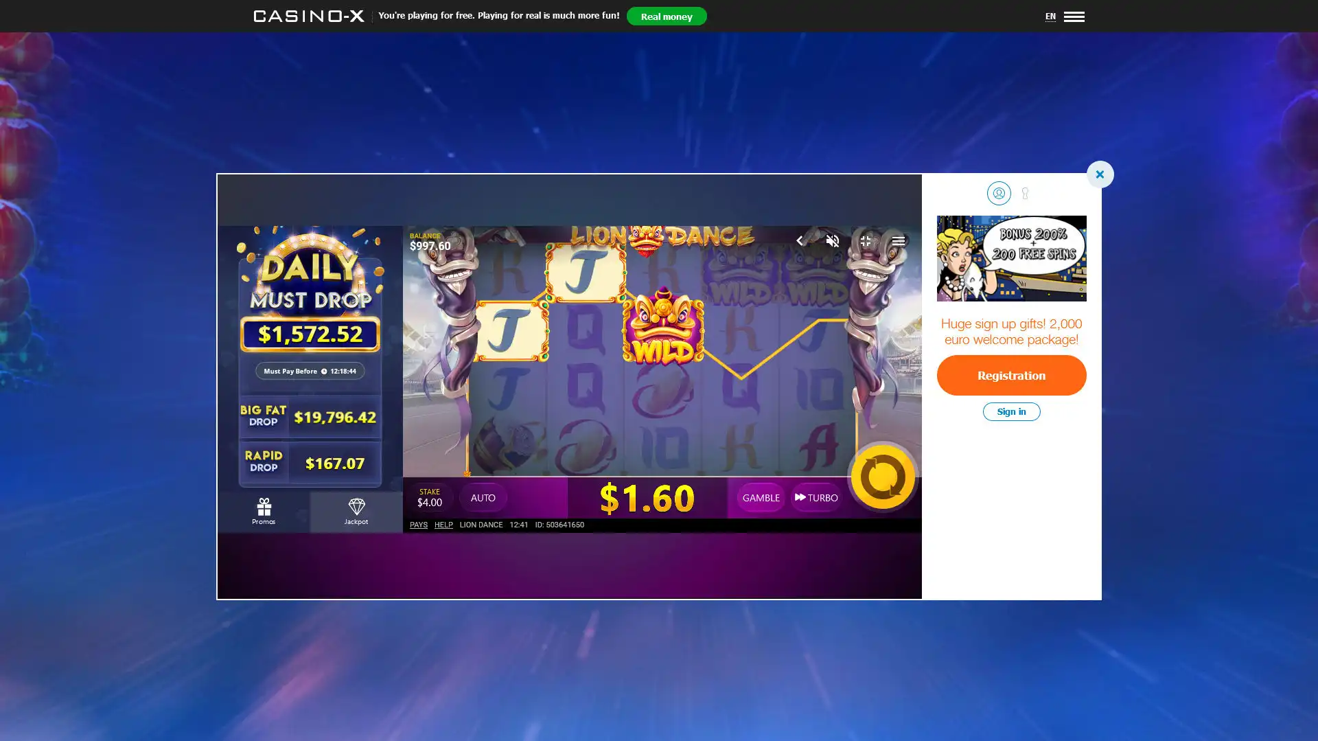 Casino X Slot Games