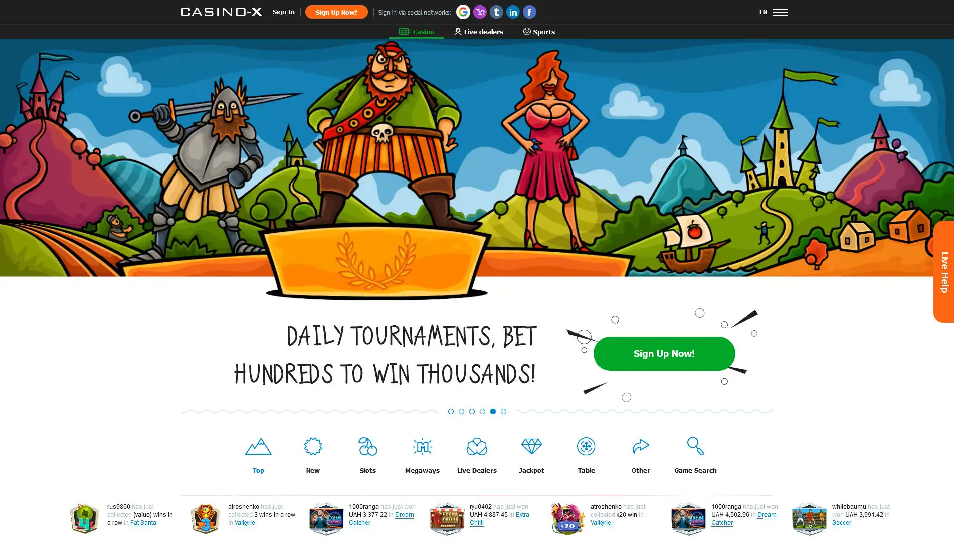 Casino X Review