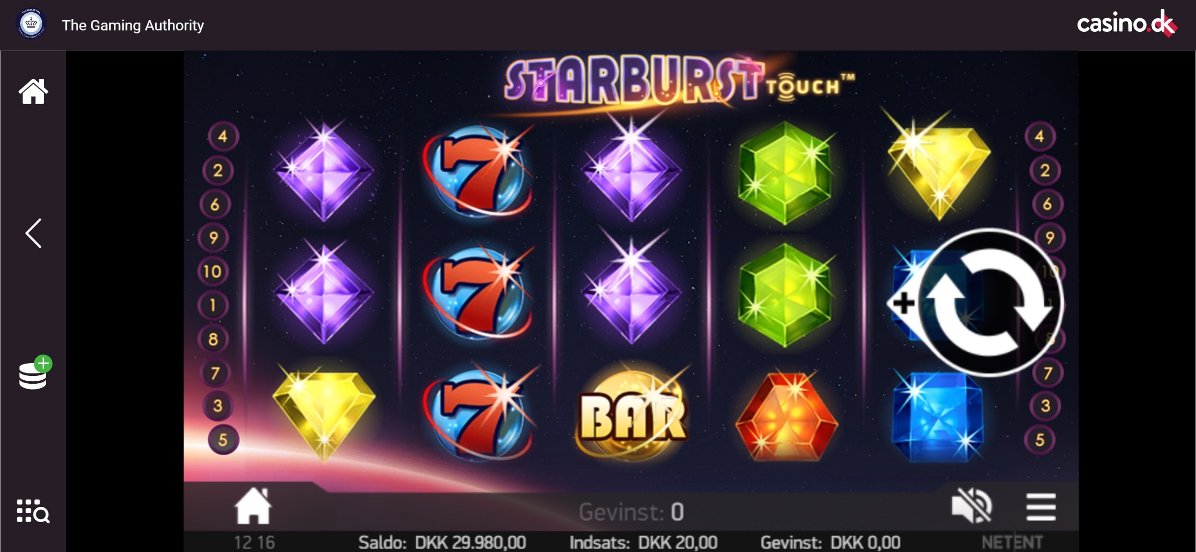 Casino DK Mobile Slot Games Review