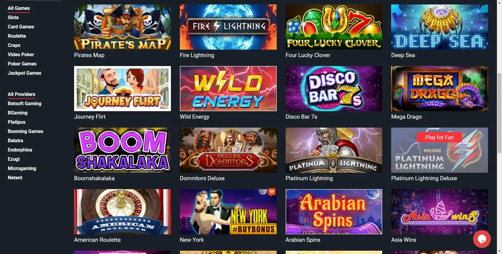 Casino Adrenaline Games