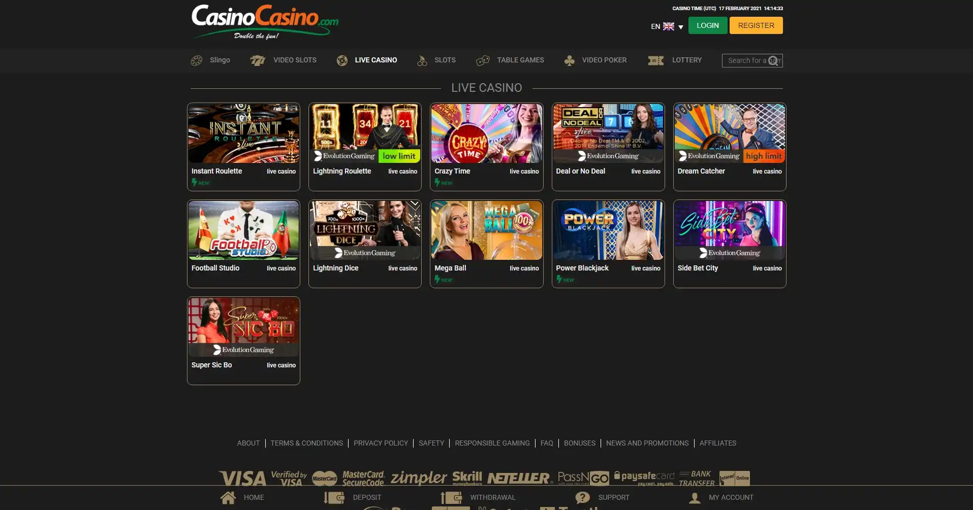 Casino Casino Live Dealer Games