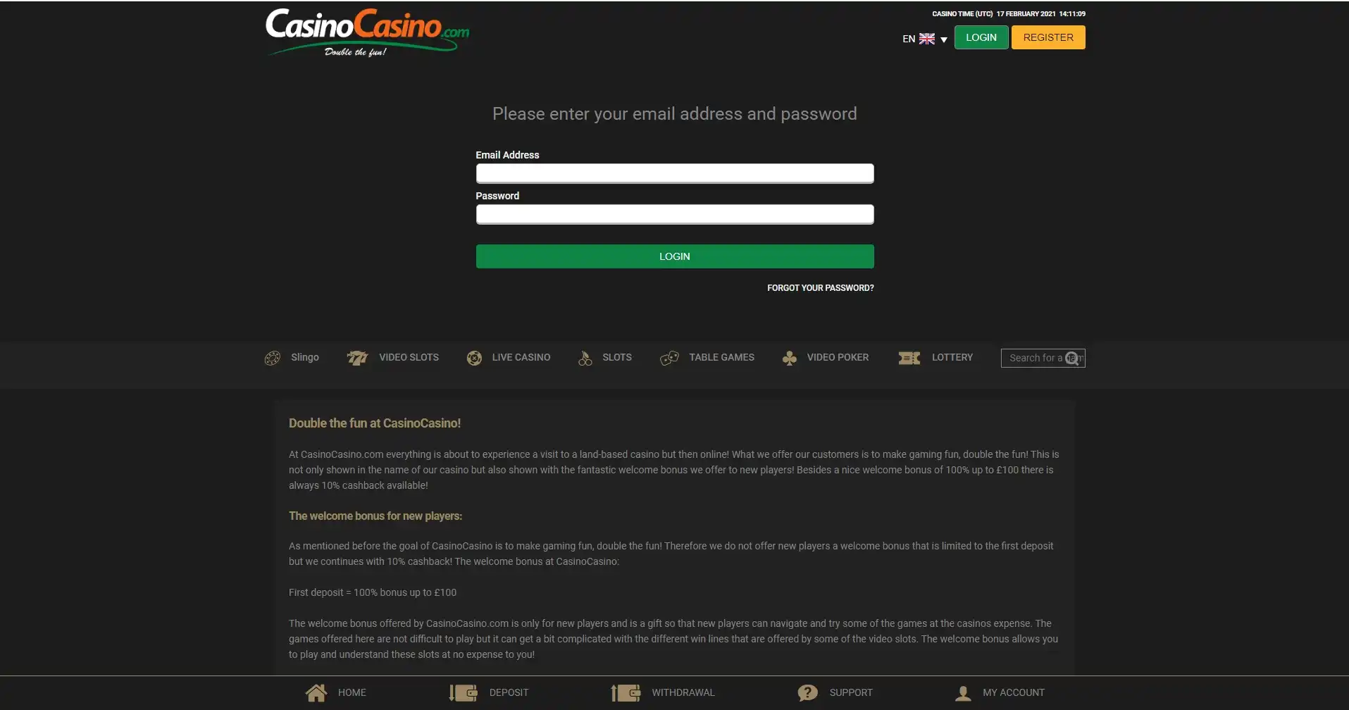 Casino Casino Login