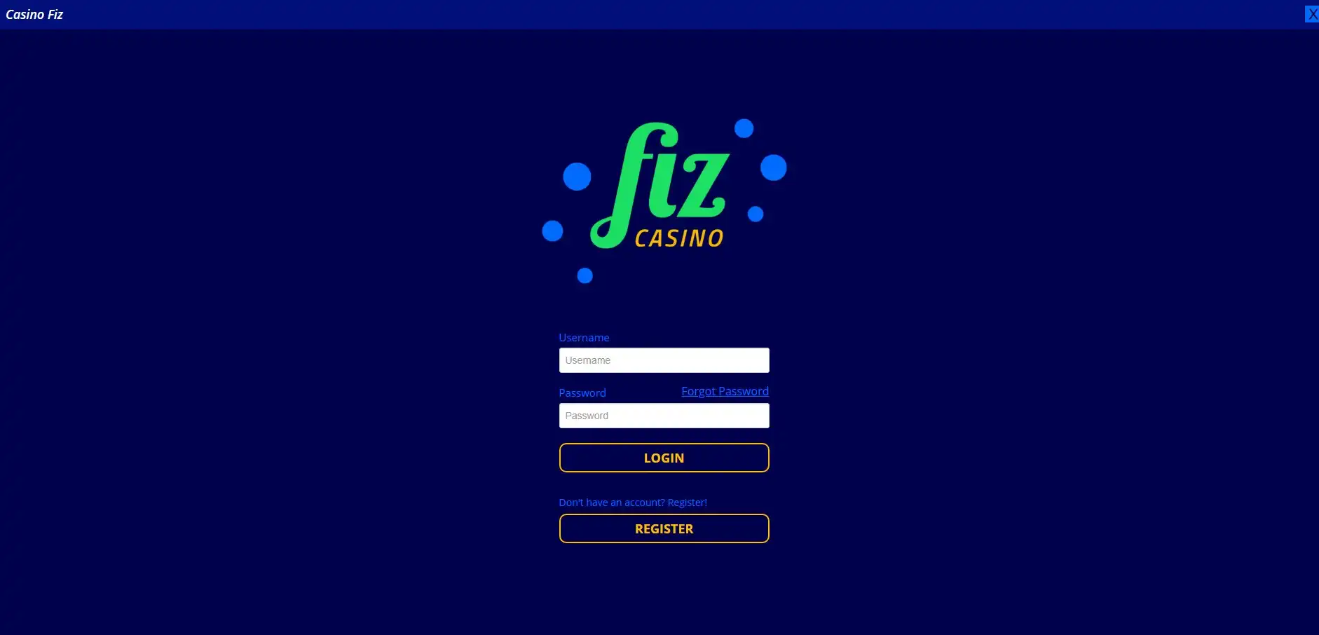 Casino Fiz Login