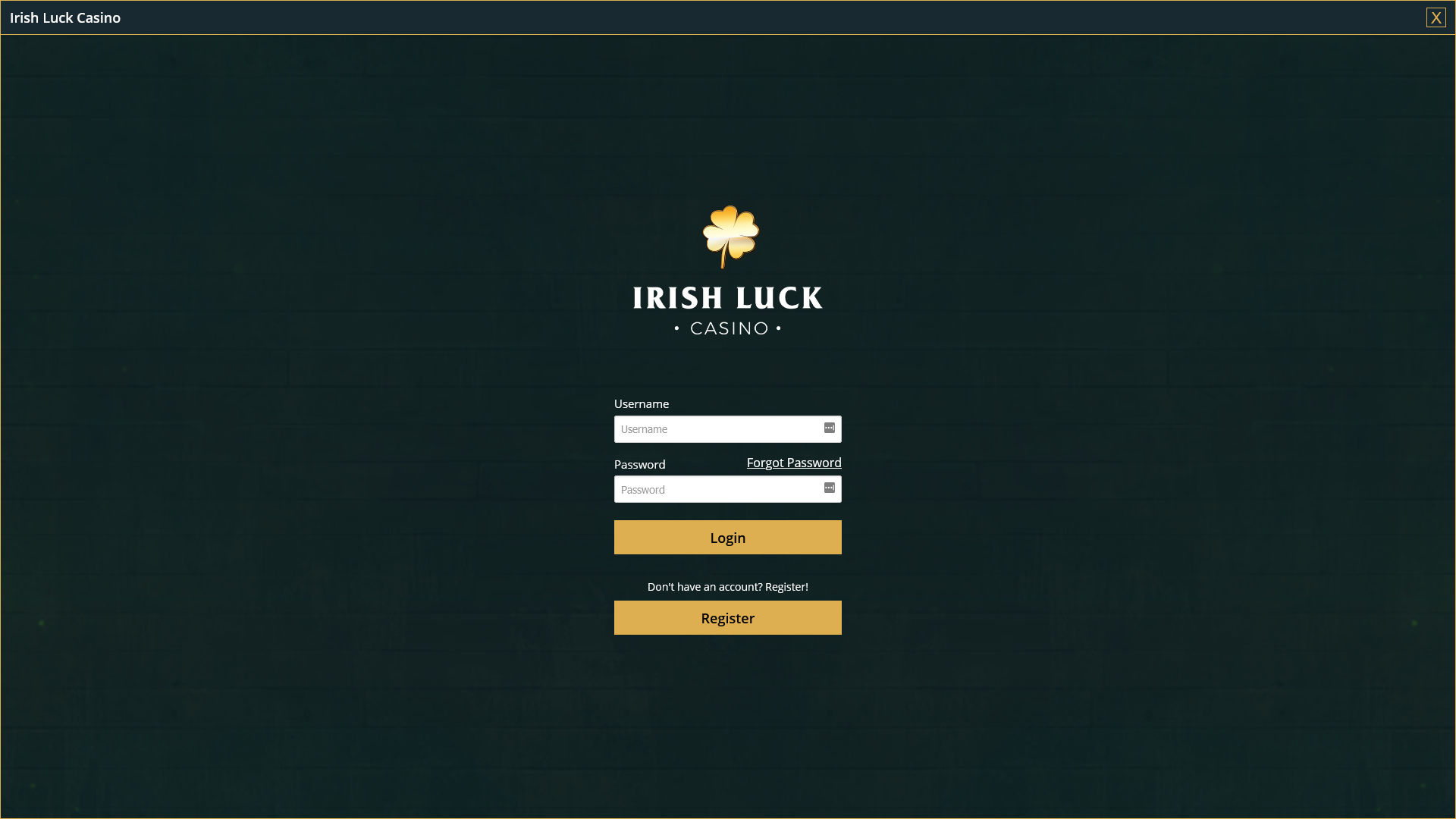 IrishLuck Casino Login
