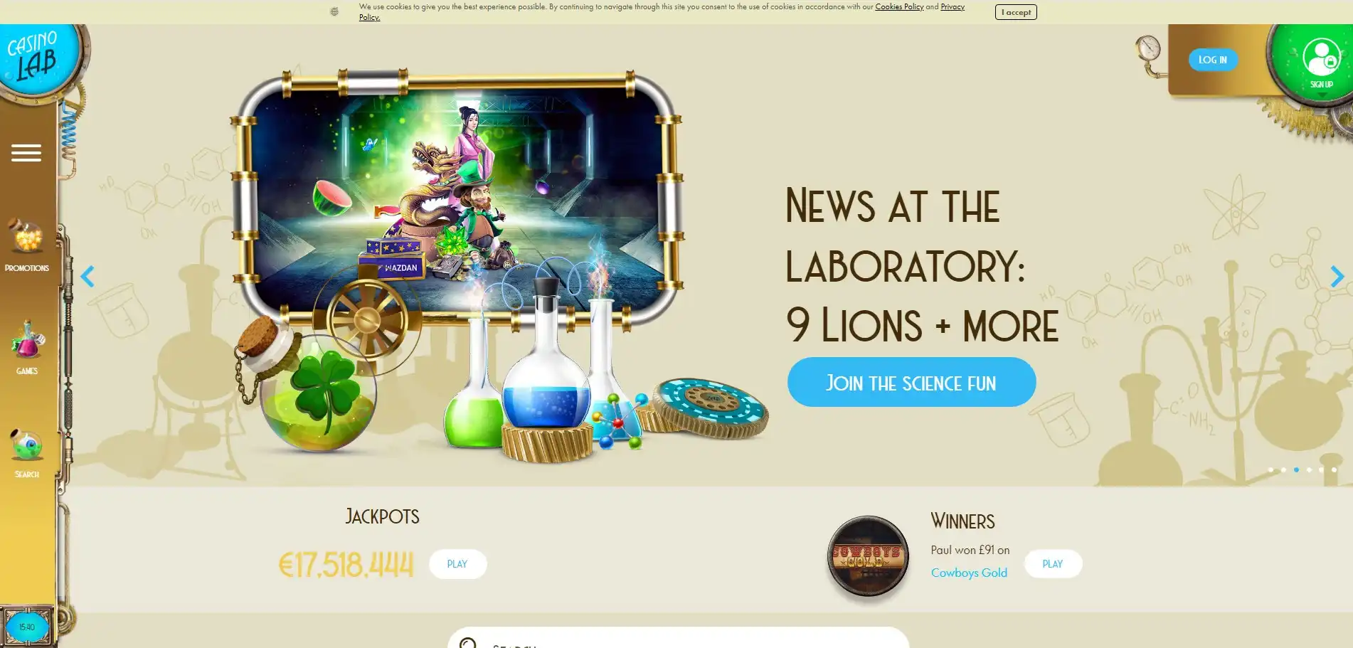 Casino Lab Review