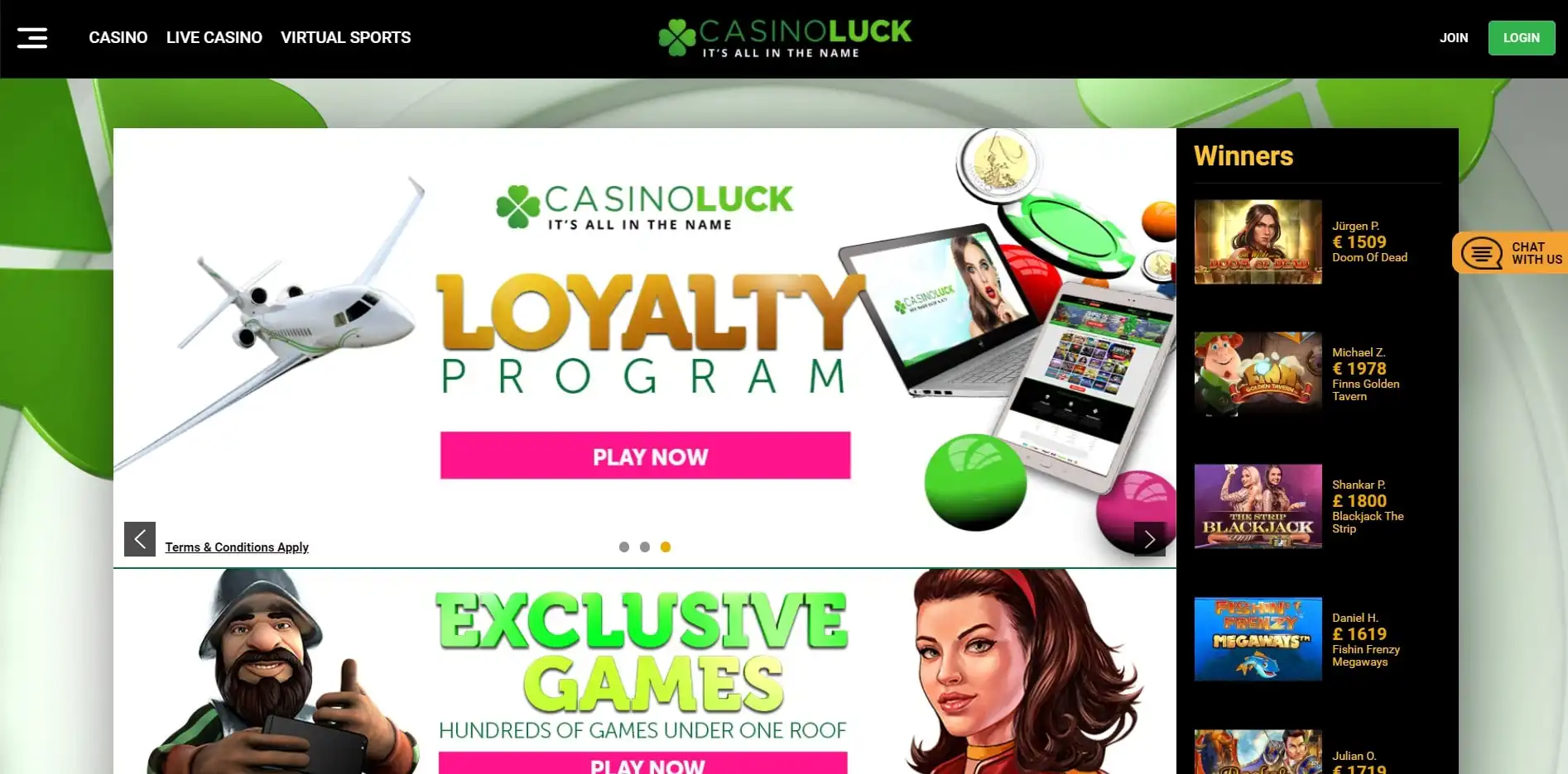 CasinoLuck Review