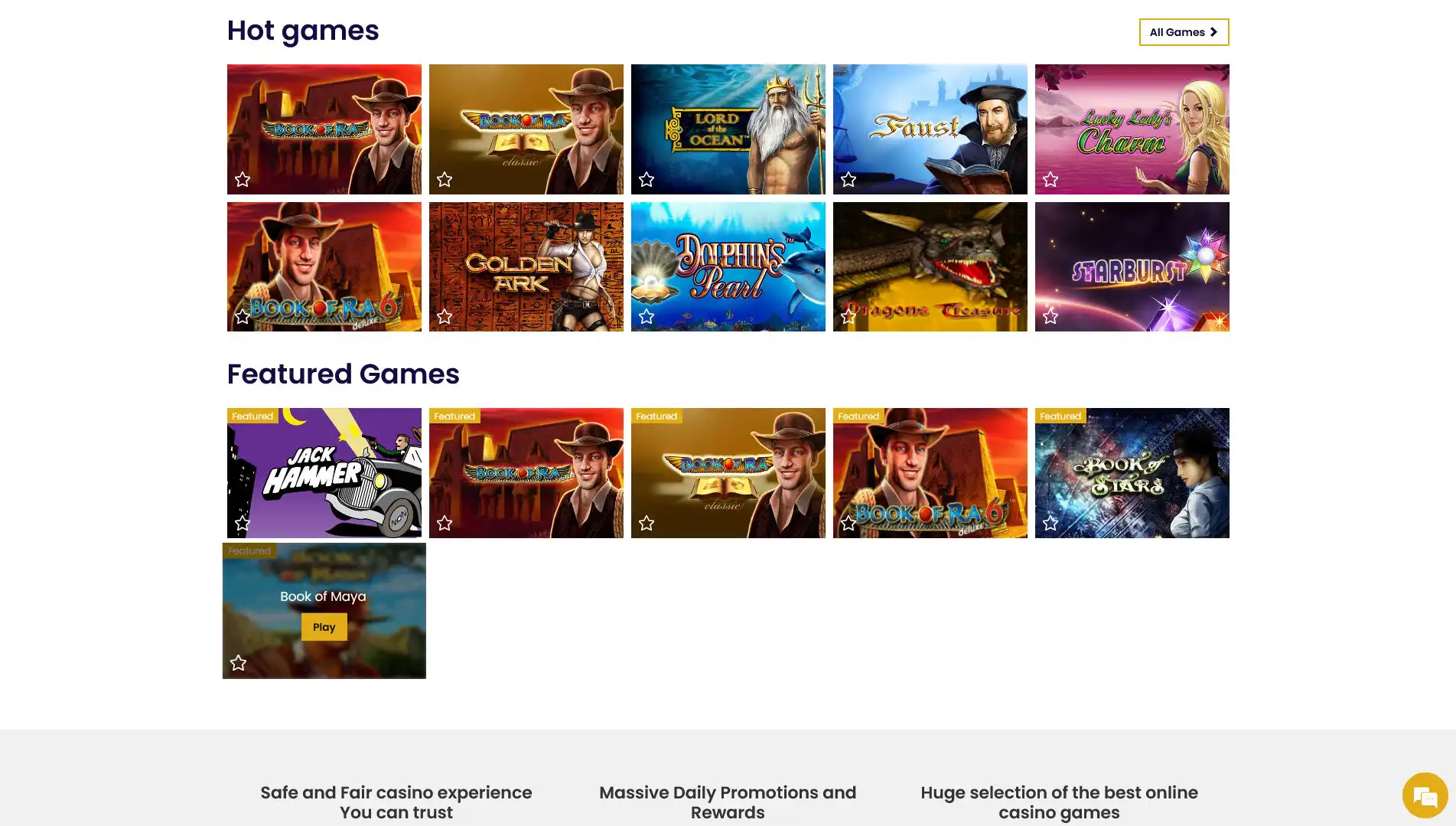 Casino Mga Games