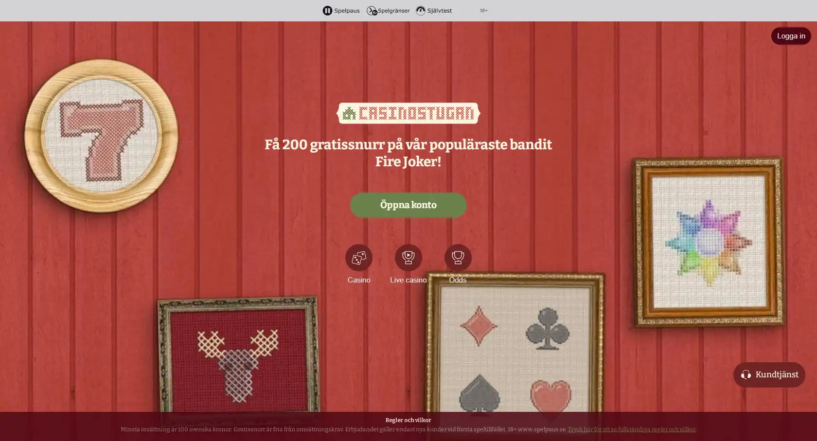 Casinostugan Review