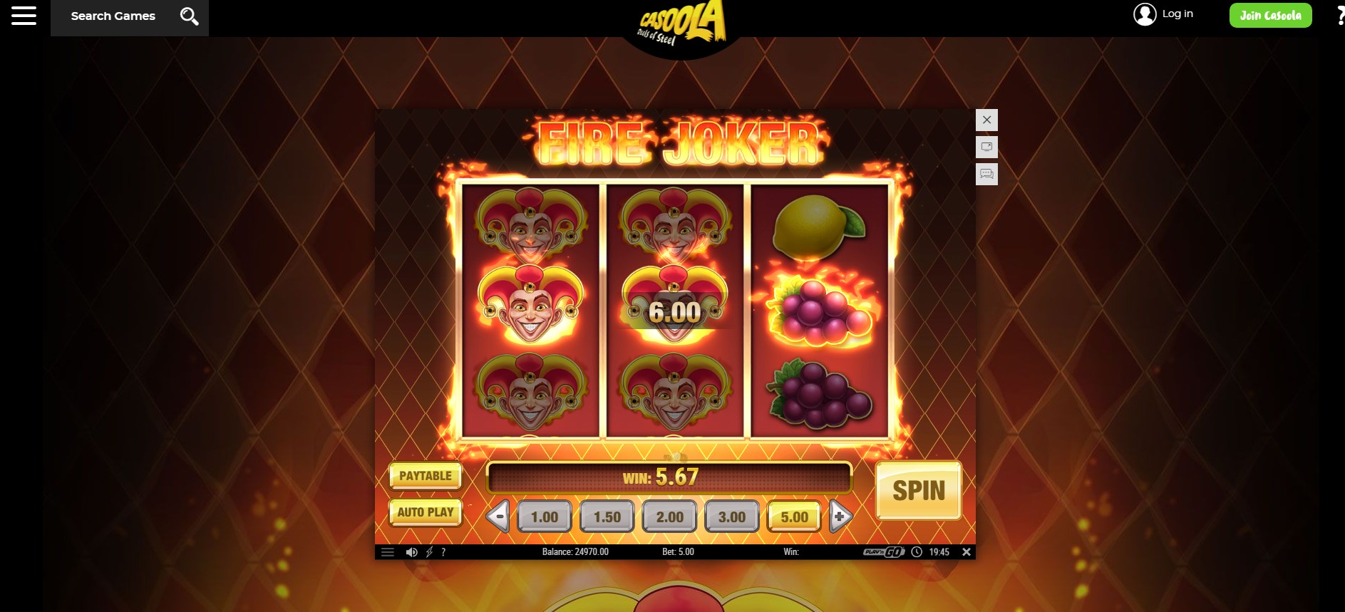 Casoola Casino Slot Games