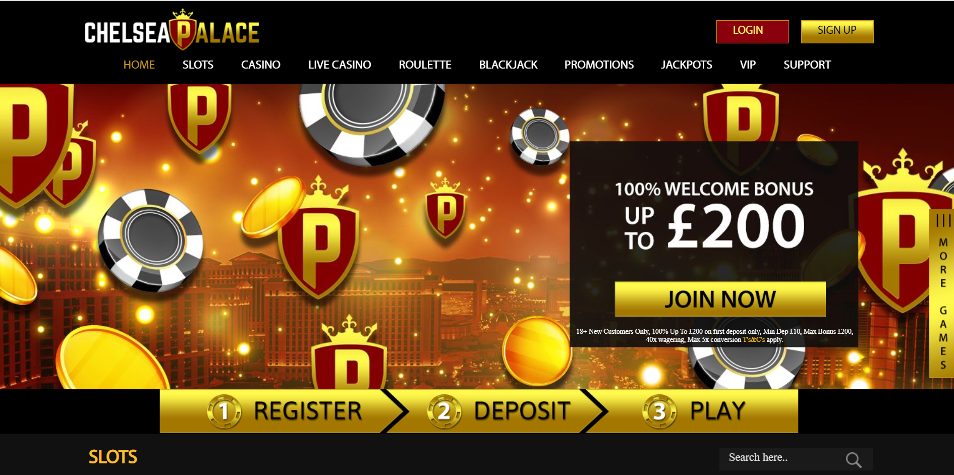 Chelsea Palace Casino Review