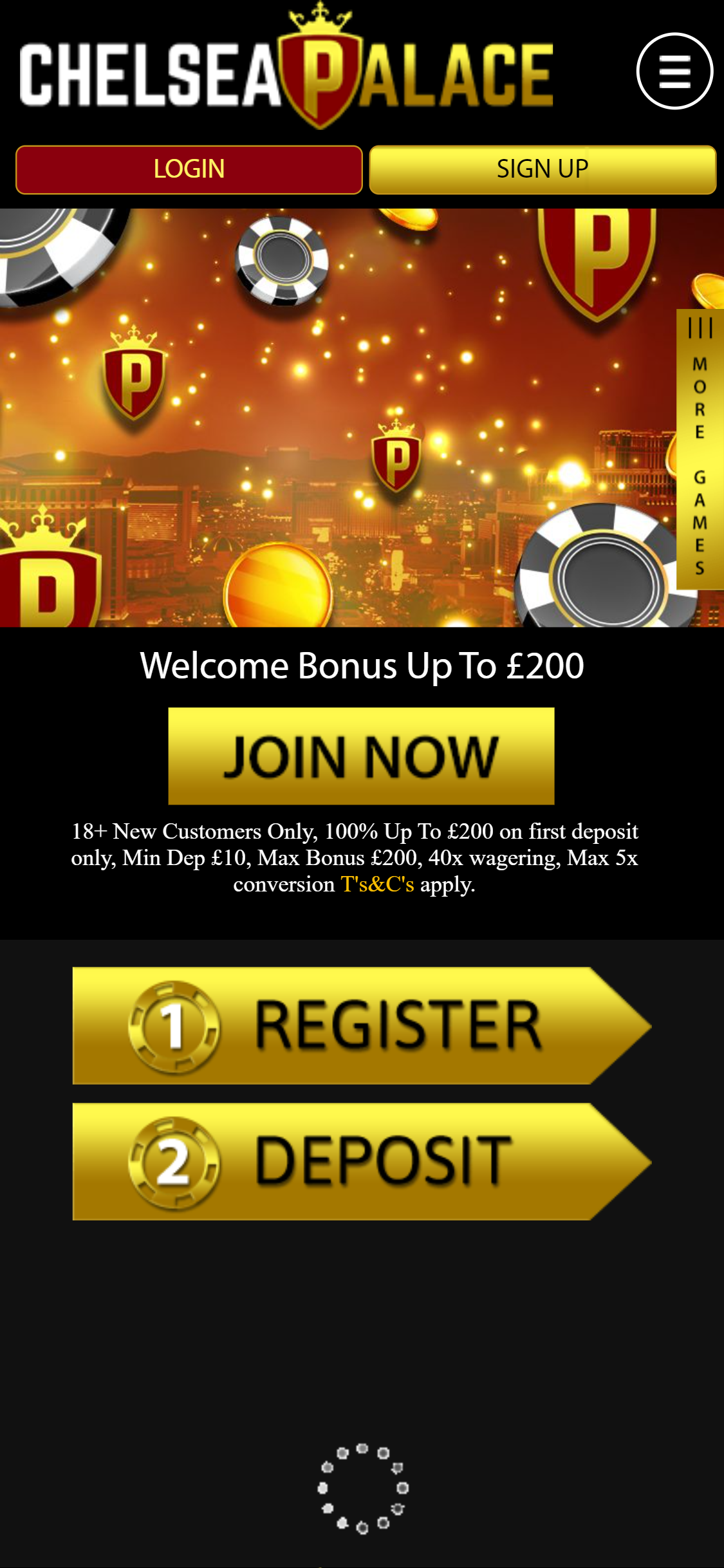 Chelsea Palace Casino Mobile Review