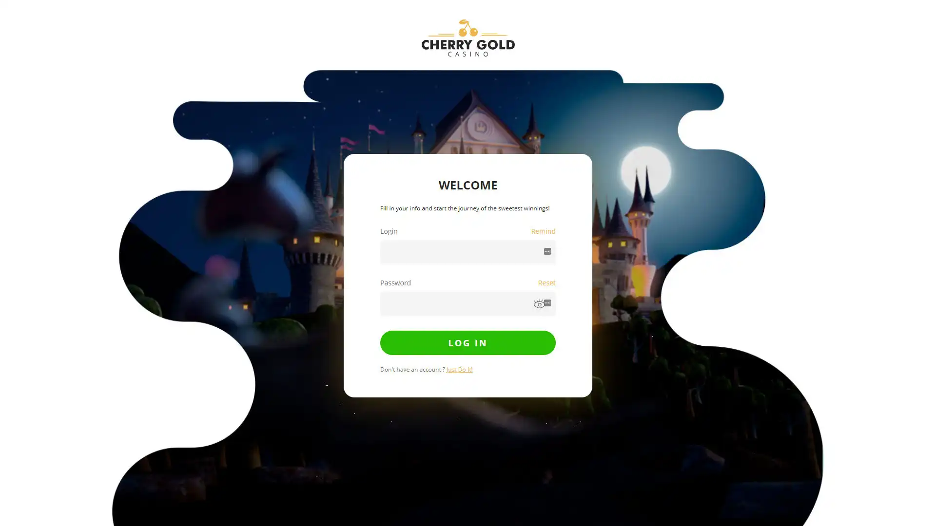 Cherry Gold Casino Login
