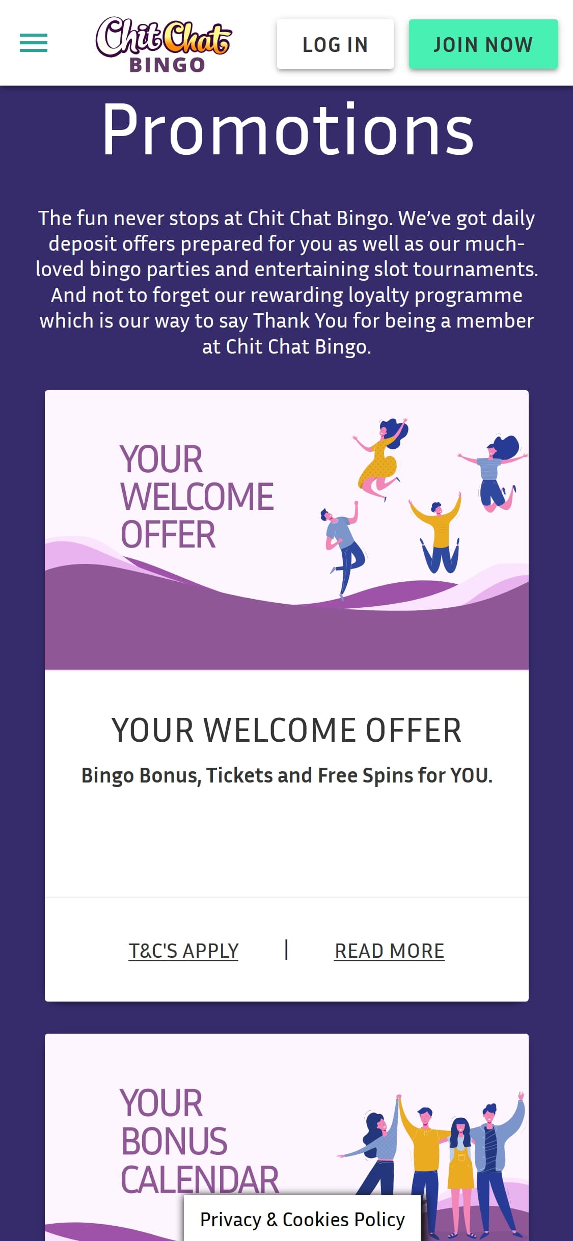 ChitChat Bingo Casino Mobile No Deposit Bonus Review
