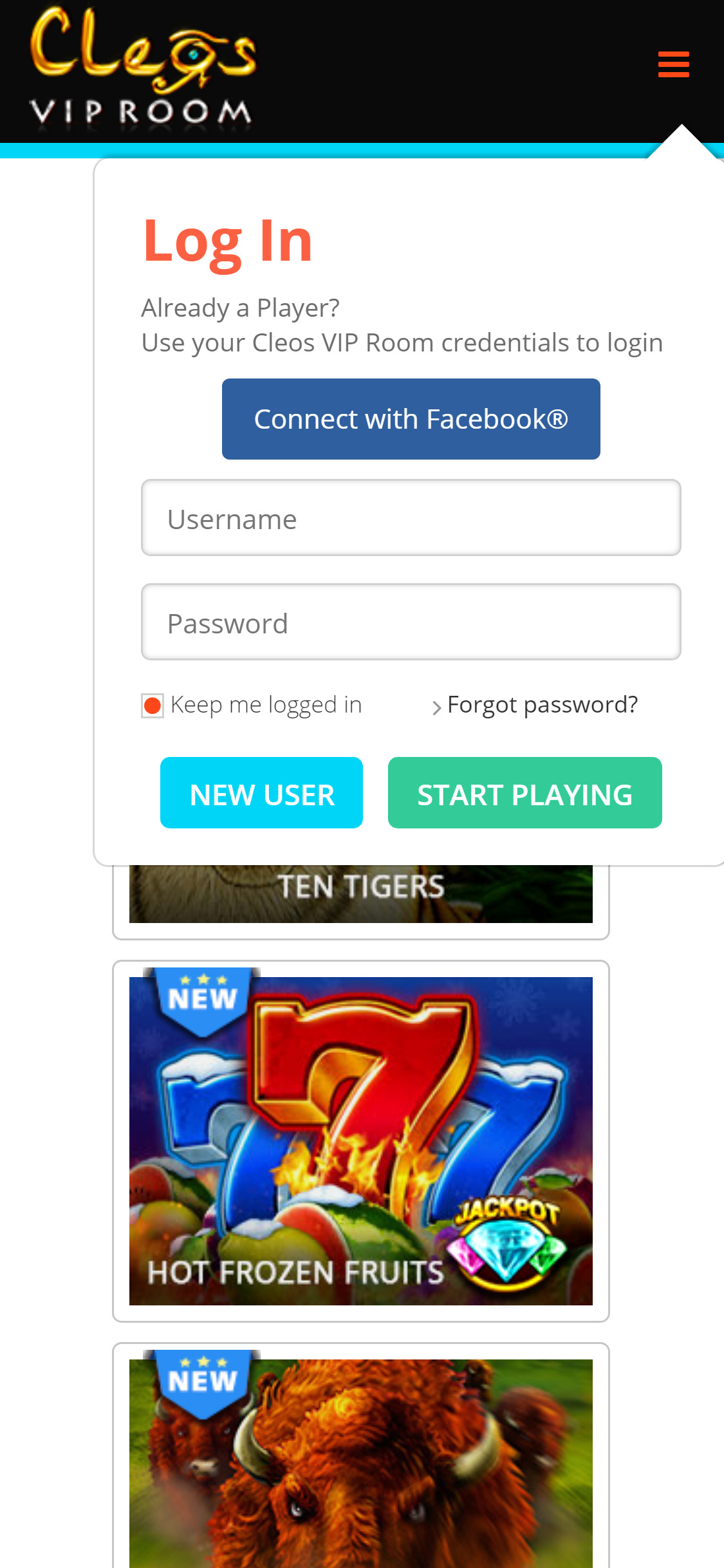 Cleos Vip Room Casino Mobile Login Review