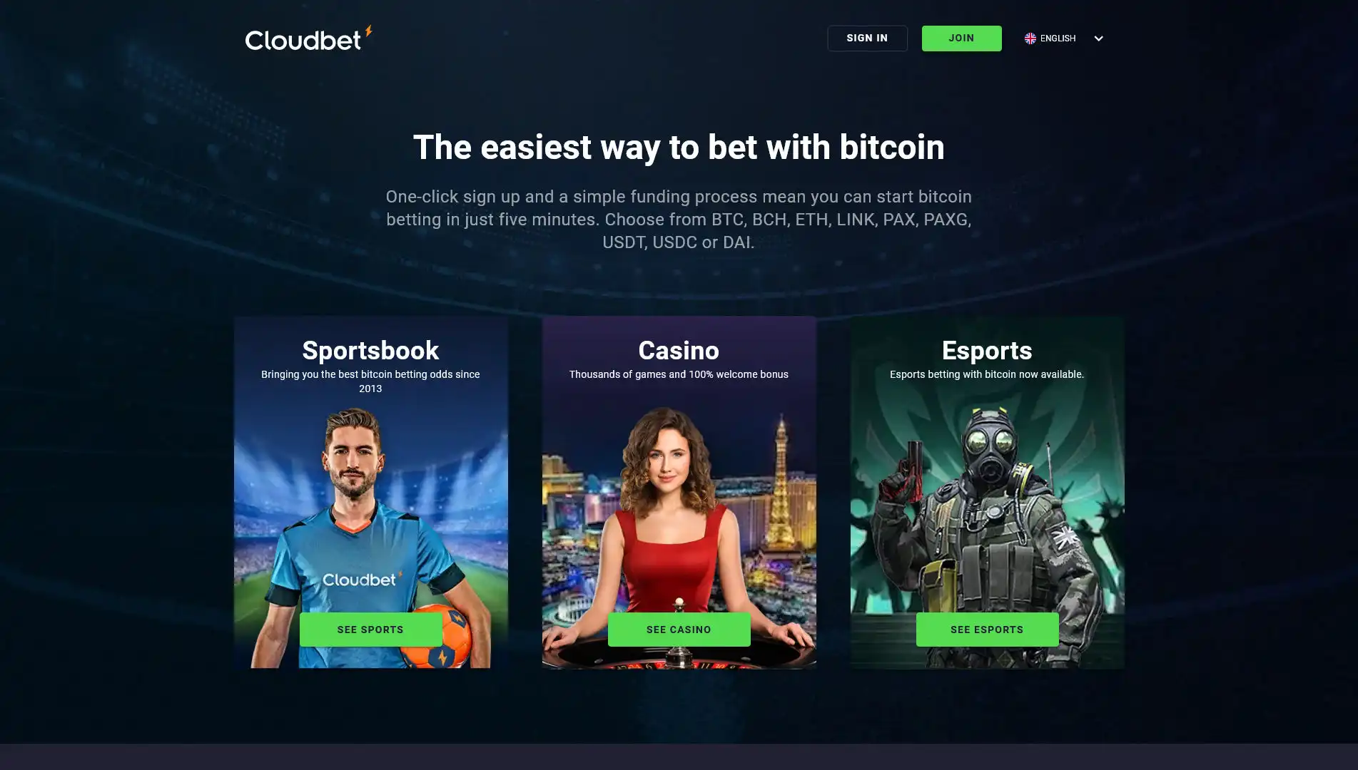 Cloudbet Casino Review