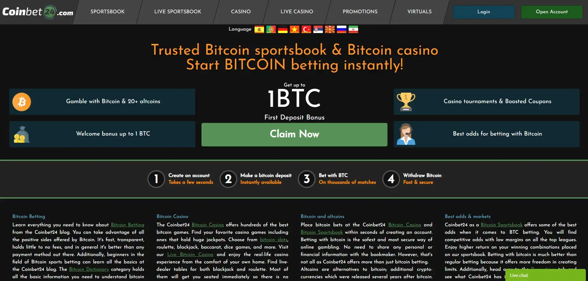 Coinbet24 Review