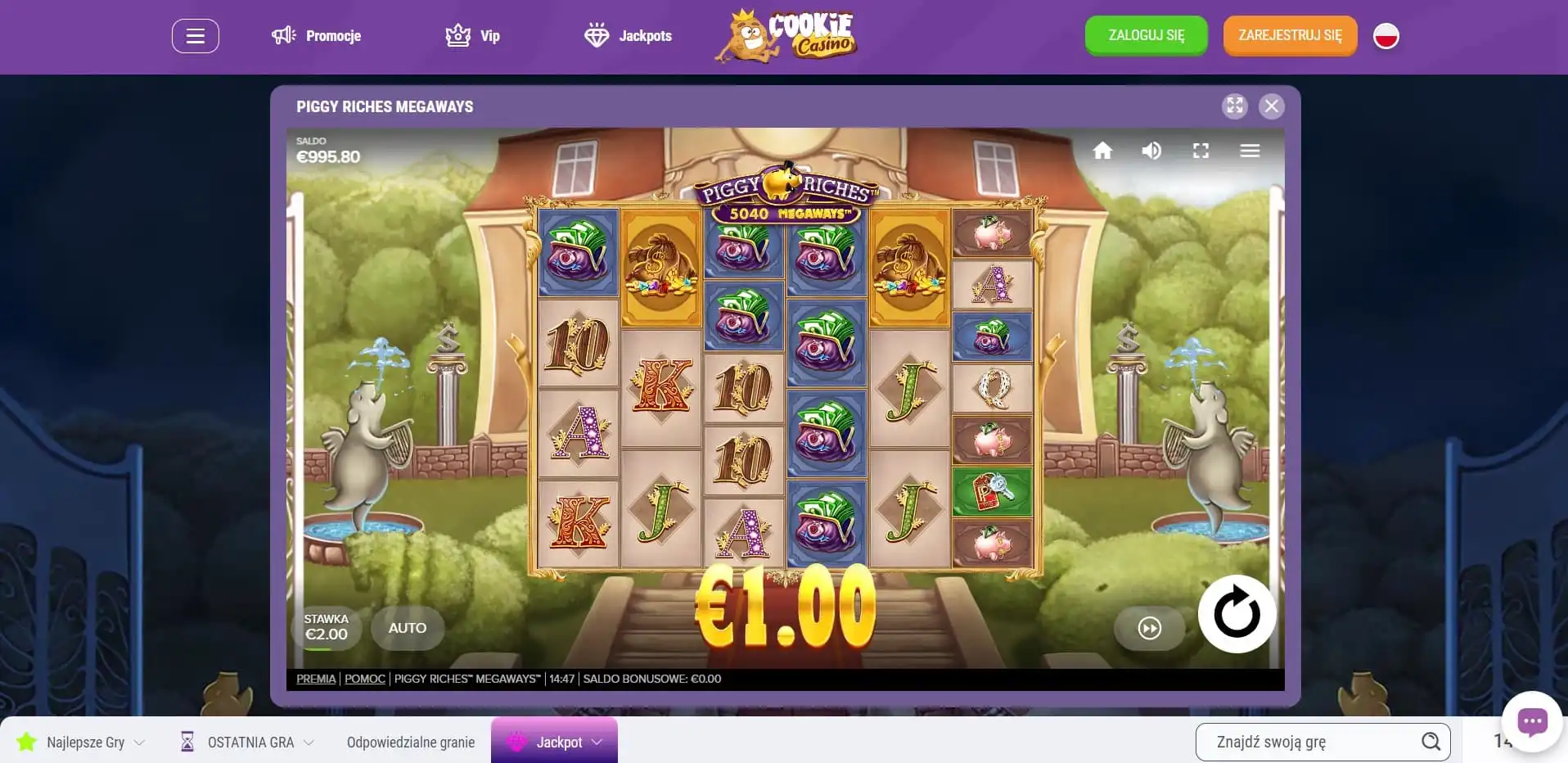 Cookie Casino Review