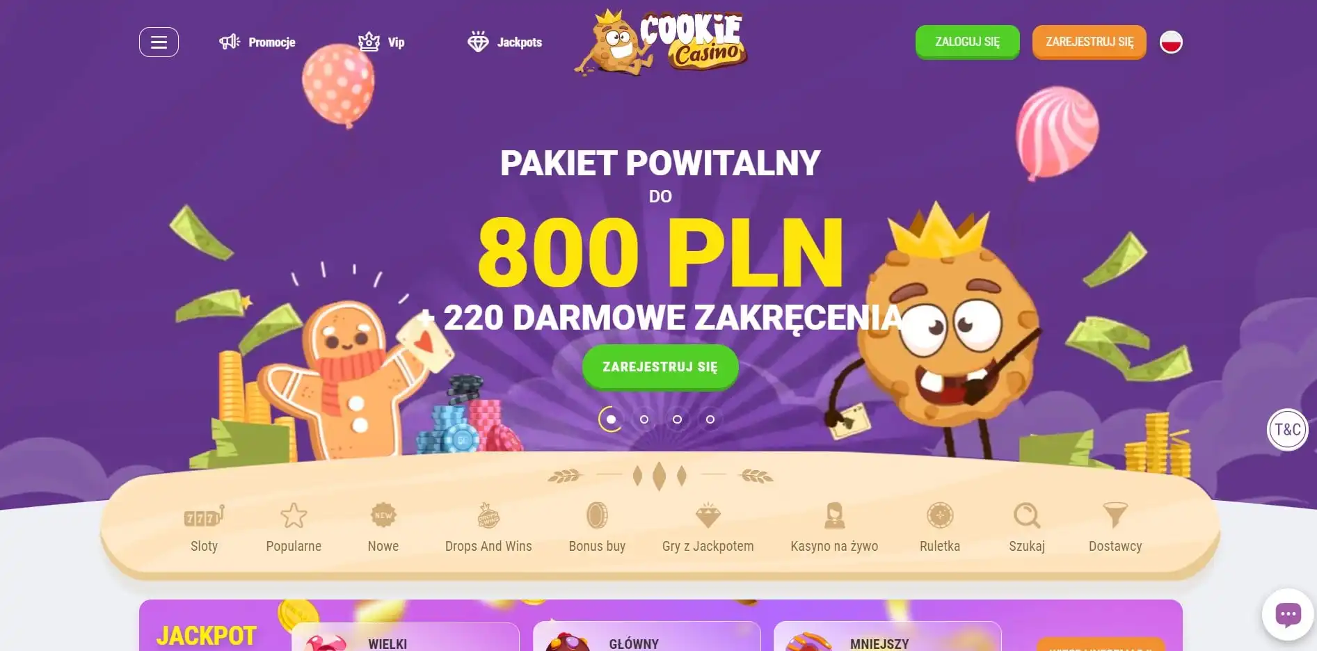 Cookie Casino Review