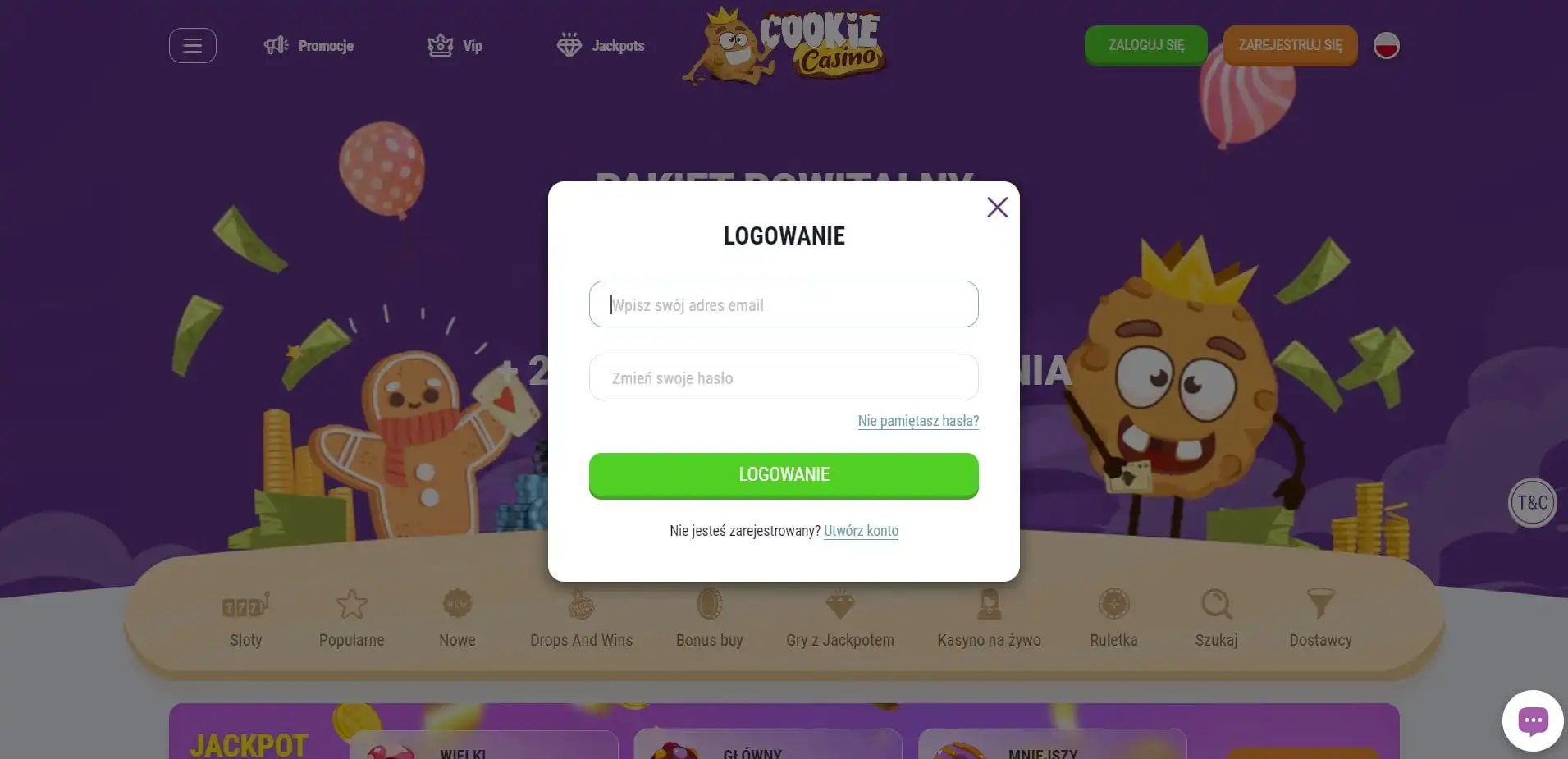 Cookie Casino Review