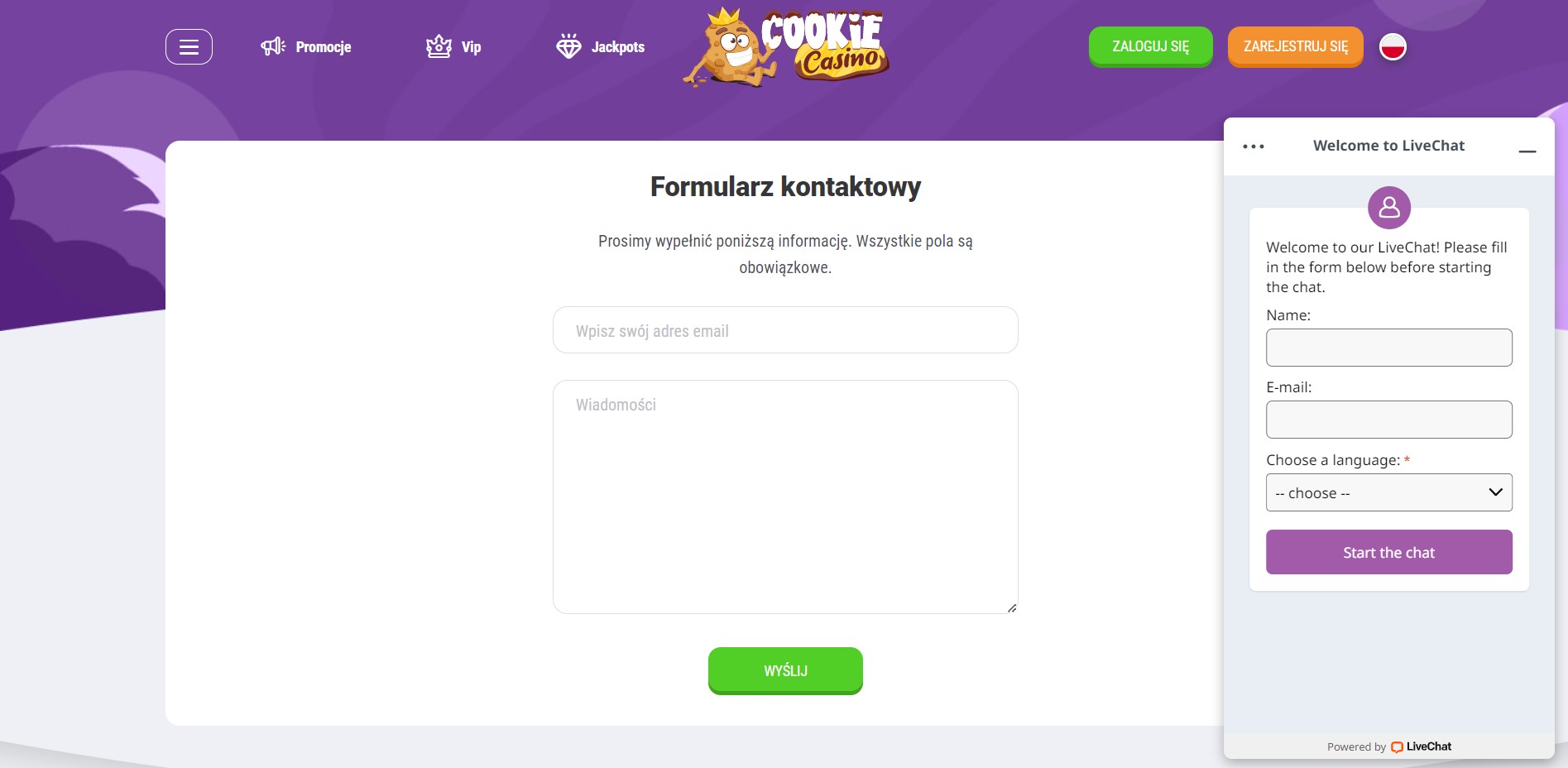 Cookie Casino Review