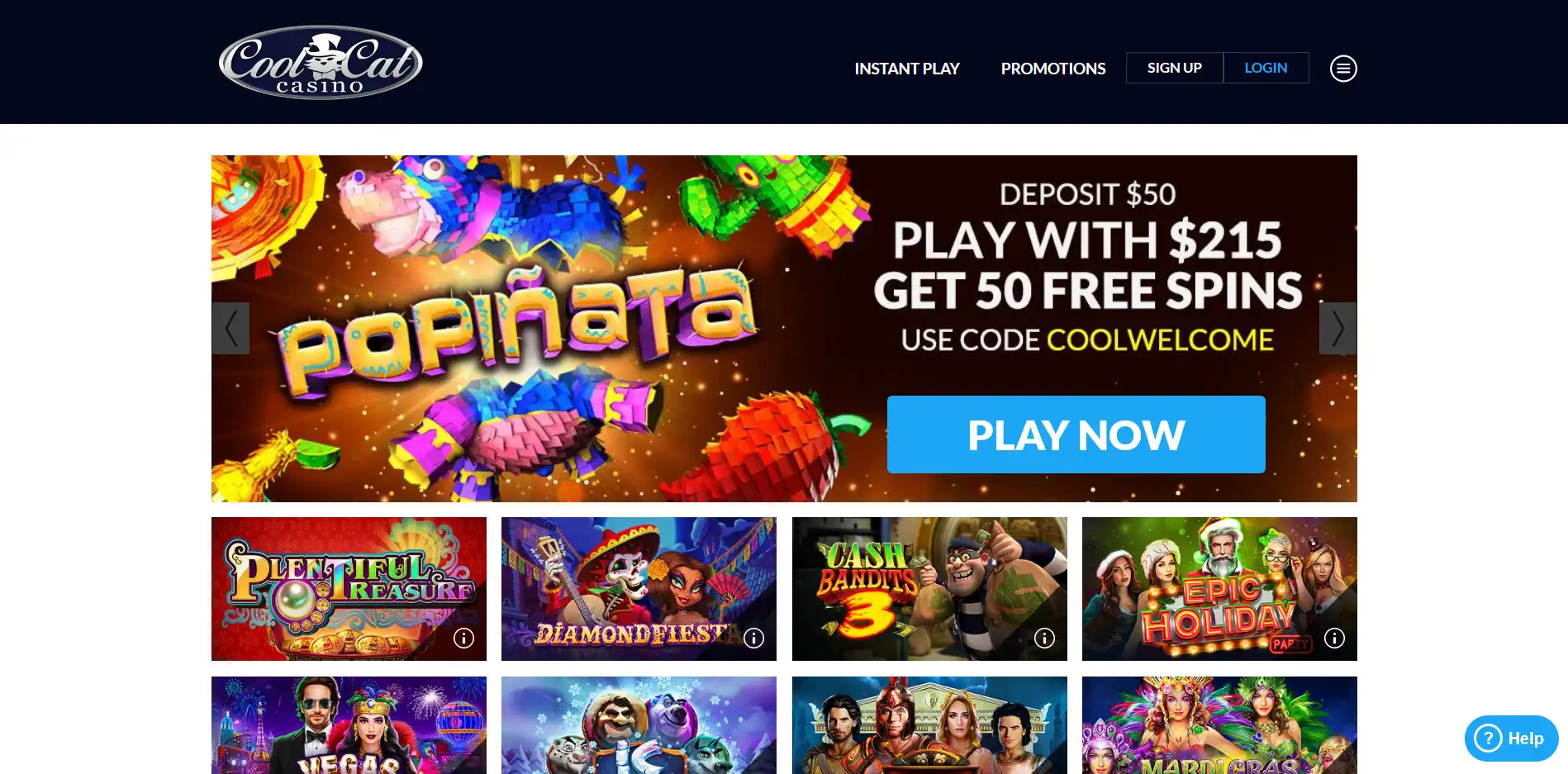 Cool Cat Casino Review