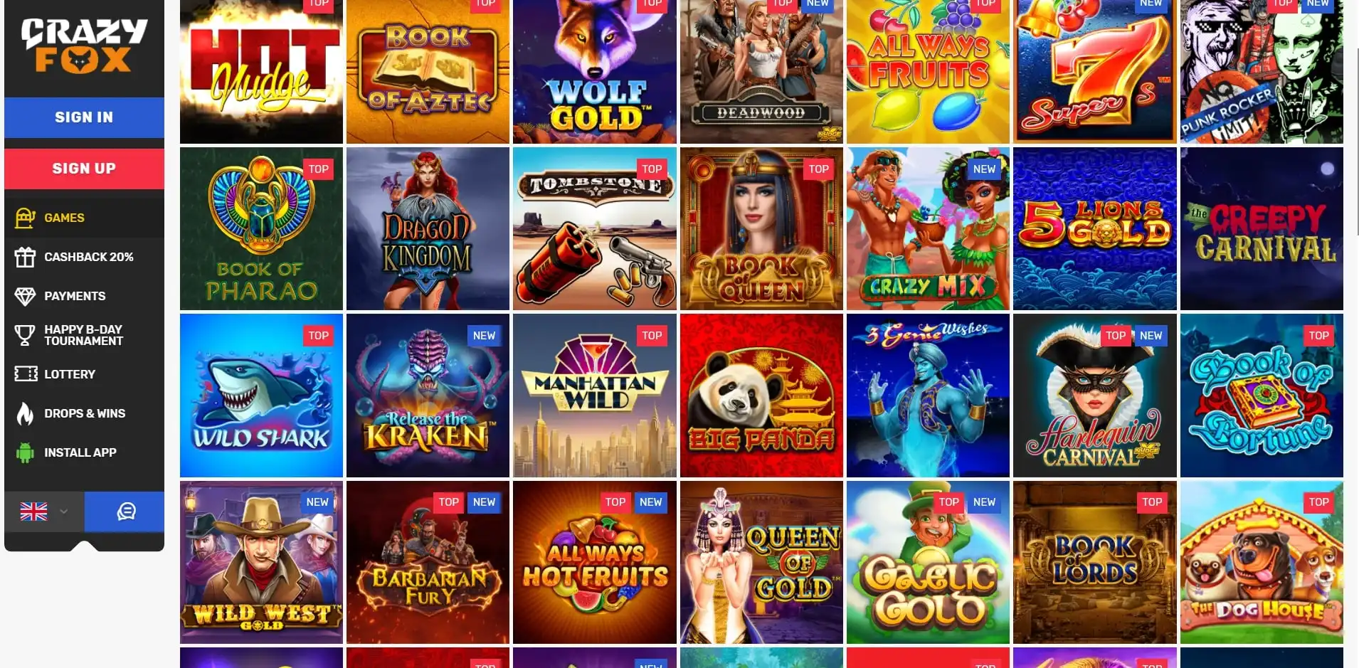 Crazy Fox Games