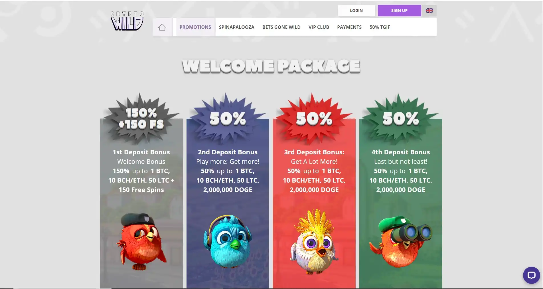 Crypto Wild Casino No Deposit Bonus